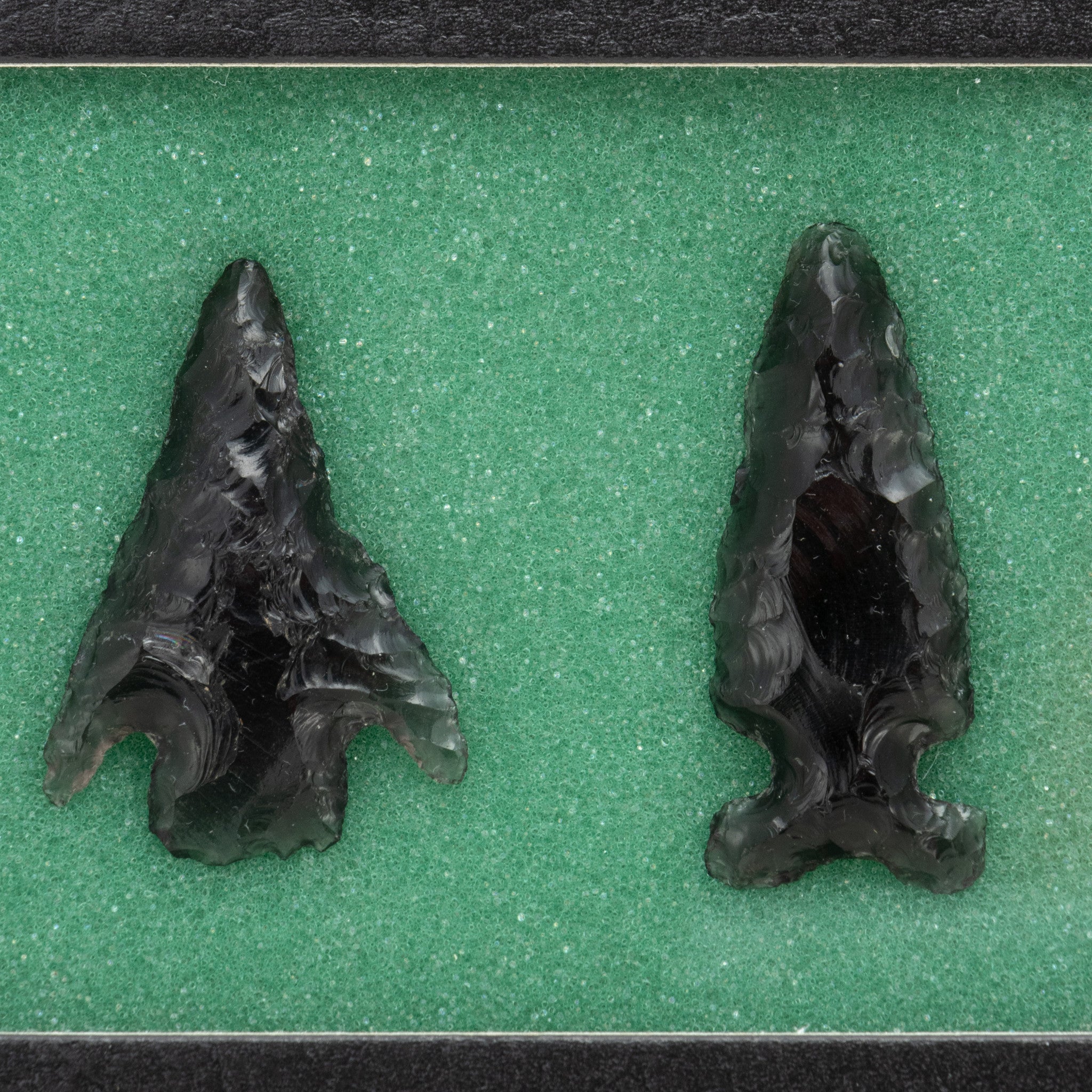 Prehistoric Obisidian Points