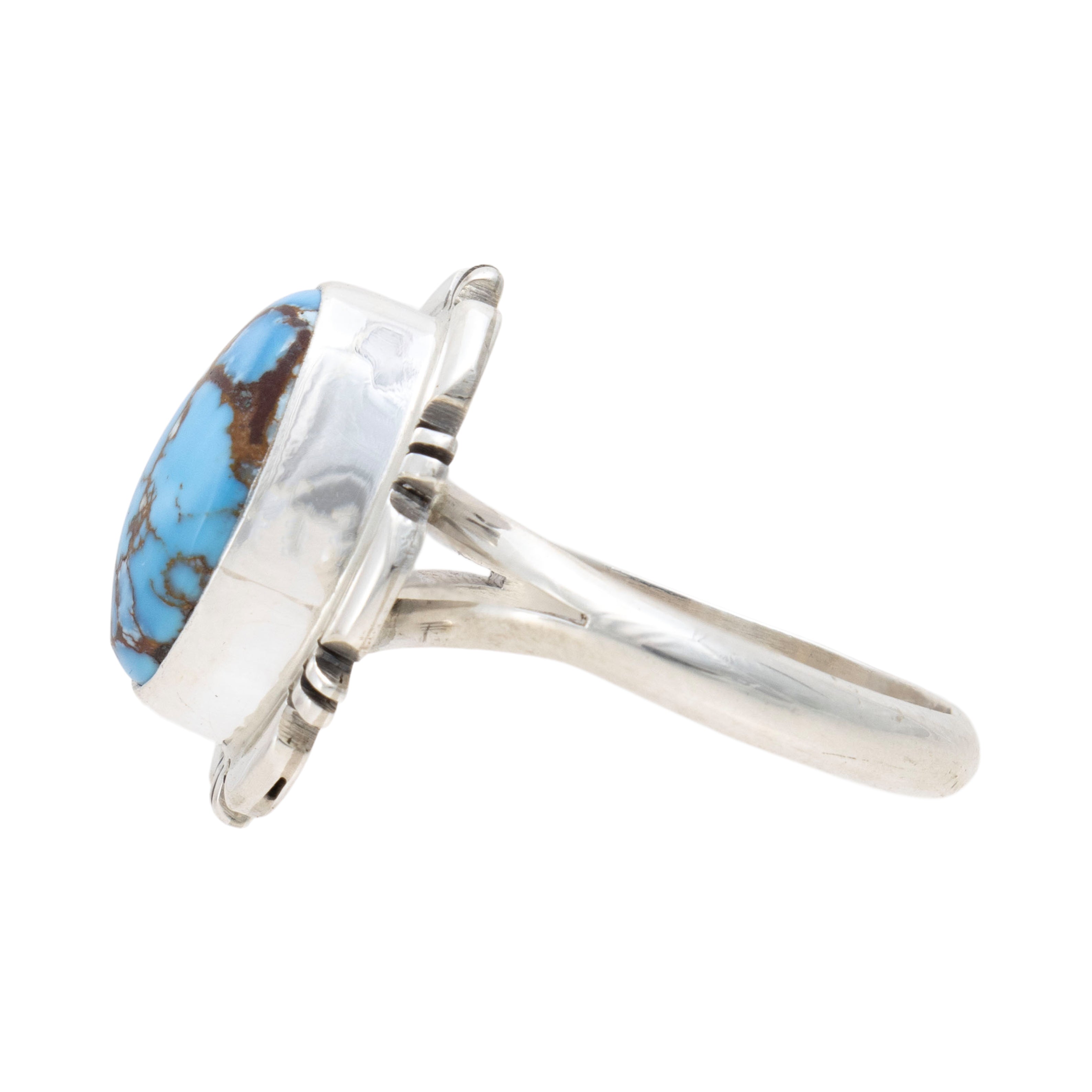 Navajo Golden Hill Turquoise Ring