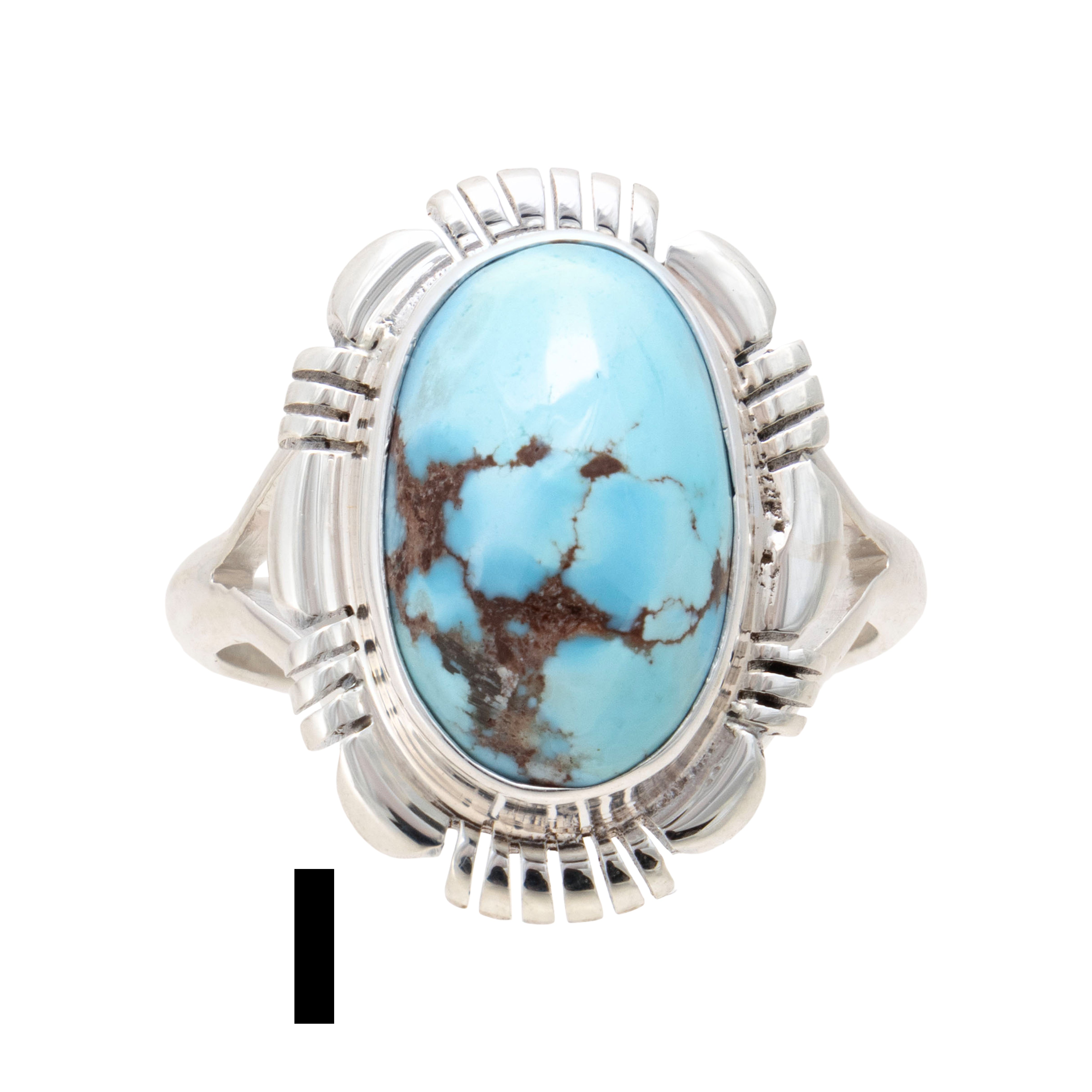 Navajo Golden Hill Turquoise Ring