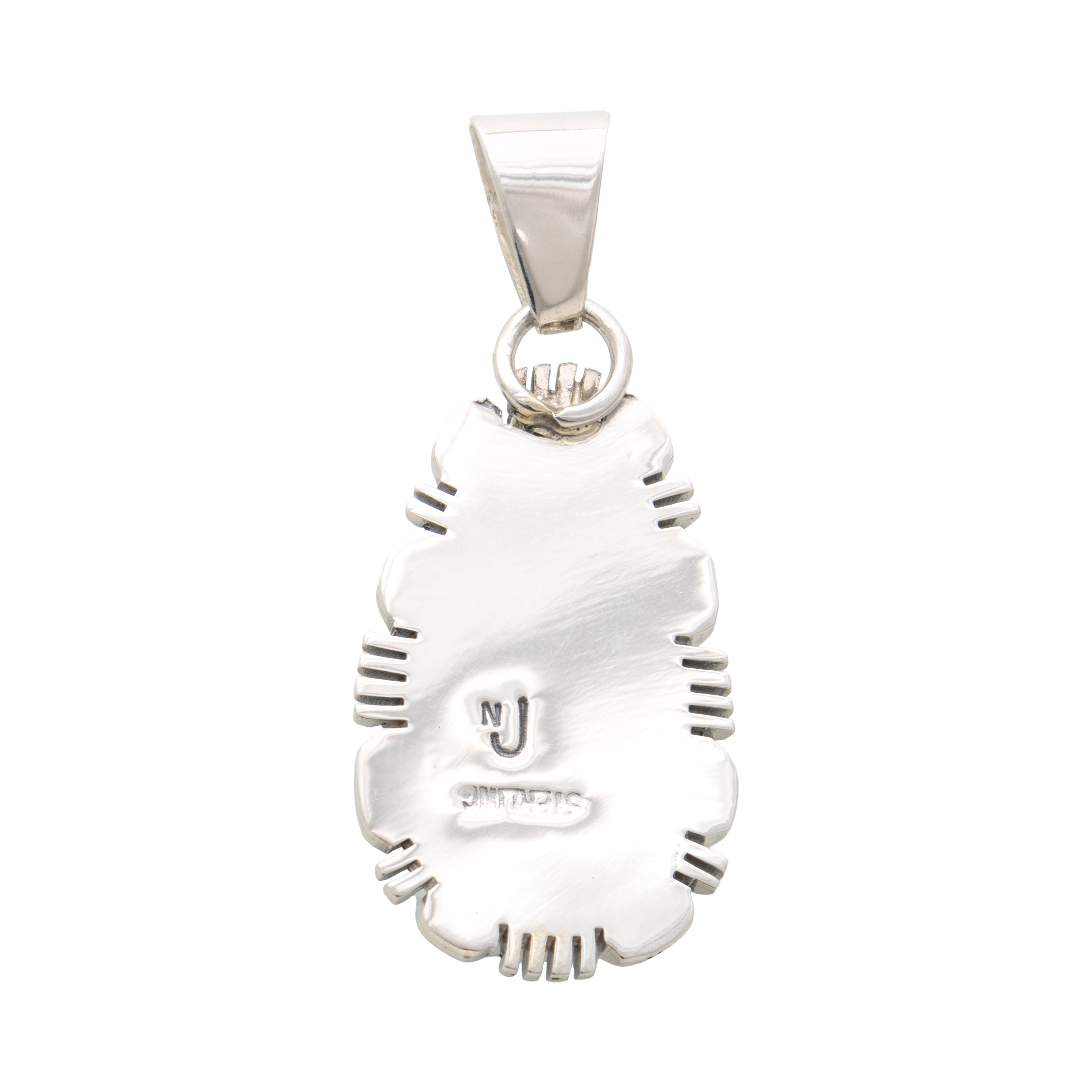 Navajo Sonoran Gold Turquoise Pendant