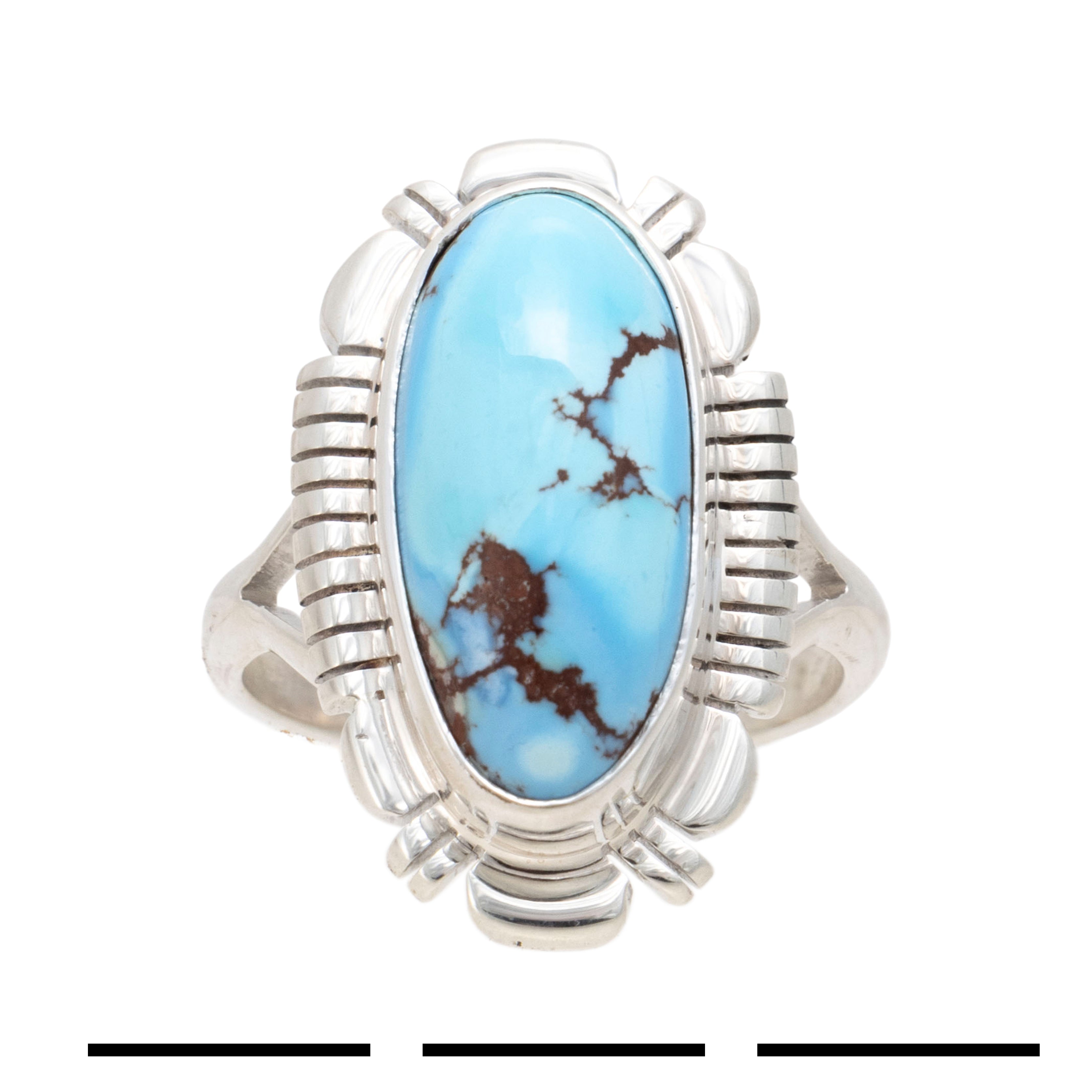 Navajo Golden Hill Turquoise Ring