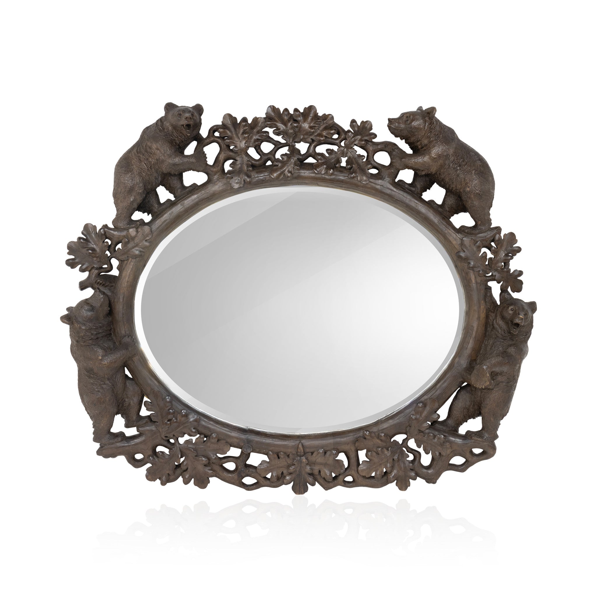Black Forest Hall Mirror, Furnishings, Black Forest, Mirror