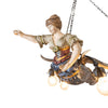 Bar Maiden Antler Hanging Chandelier