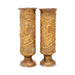 Matched Pair Trench Art Vases, Furnishings, Decor, Trench Art