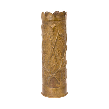 Trench Art Vase, Furnishings, Decor, Trench Art