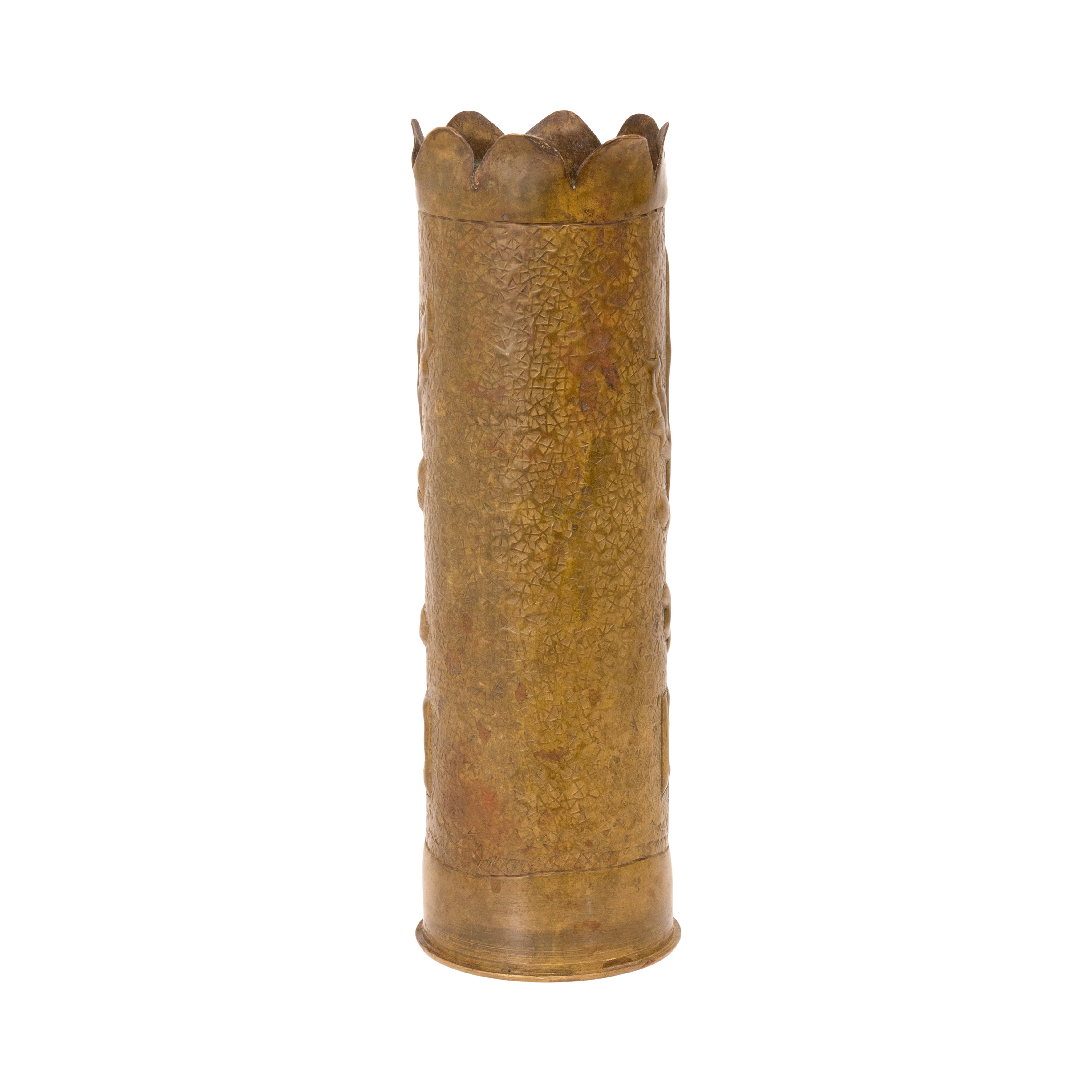 Trench Art Vase
