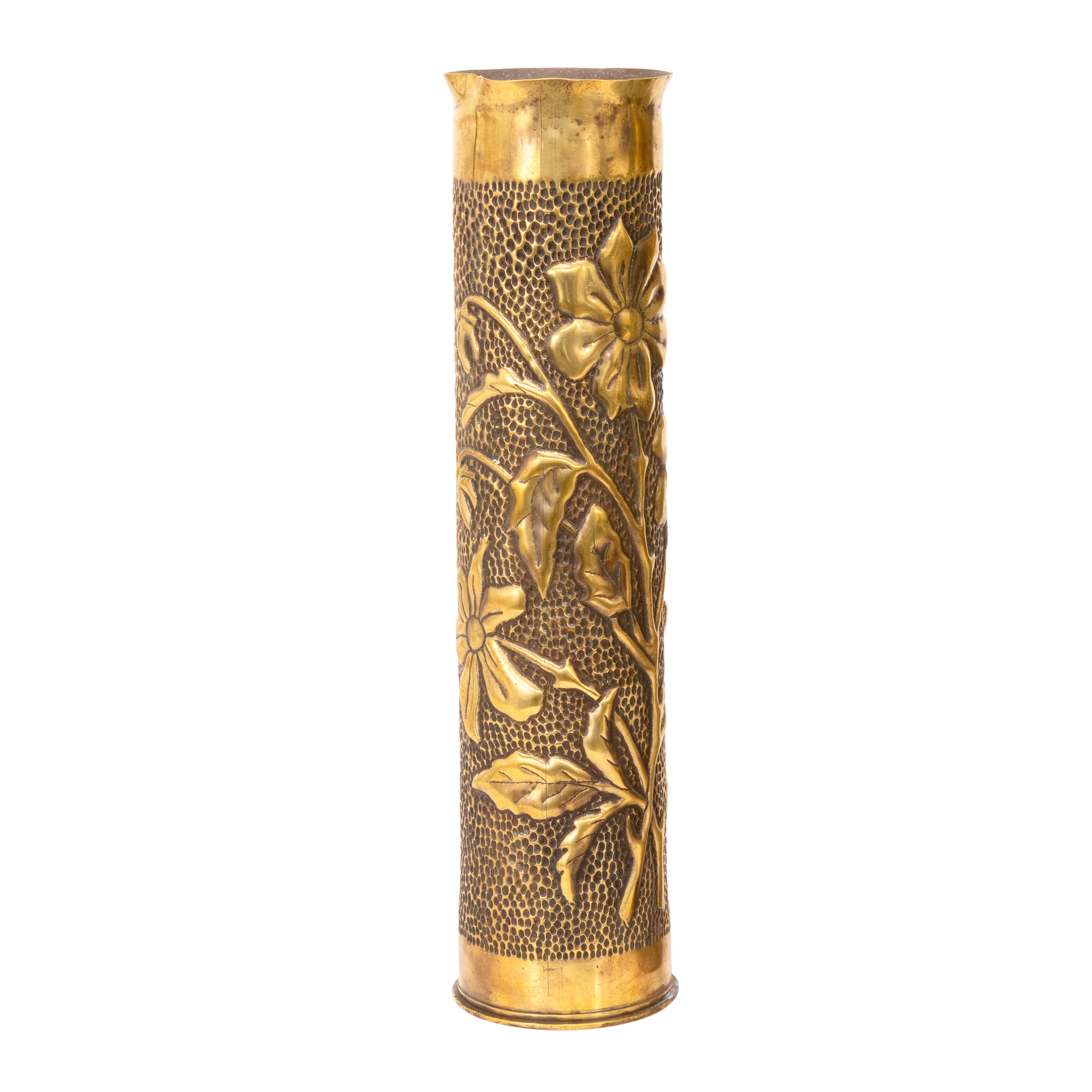 Exceptional Trench Art Vase