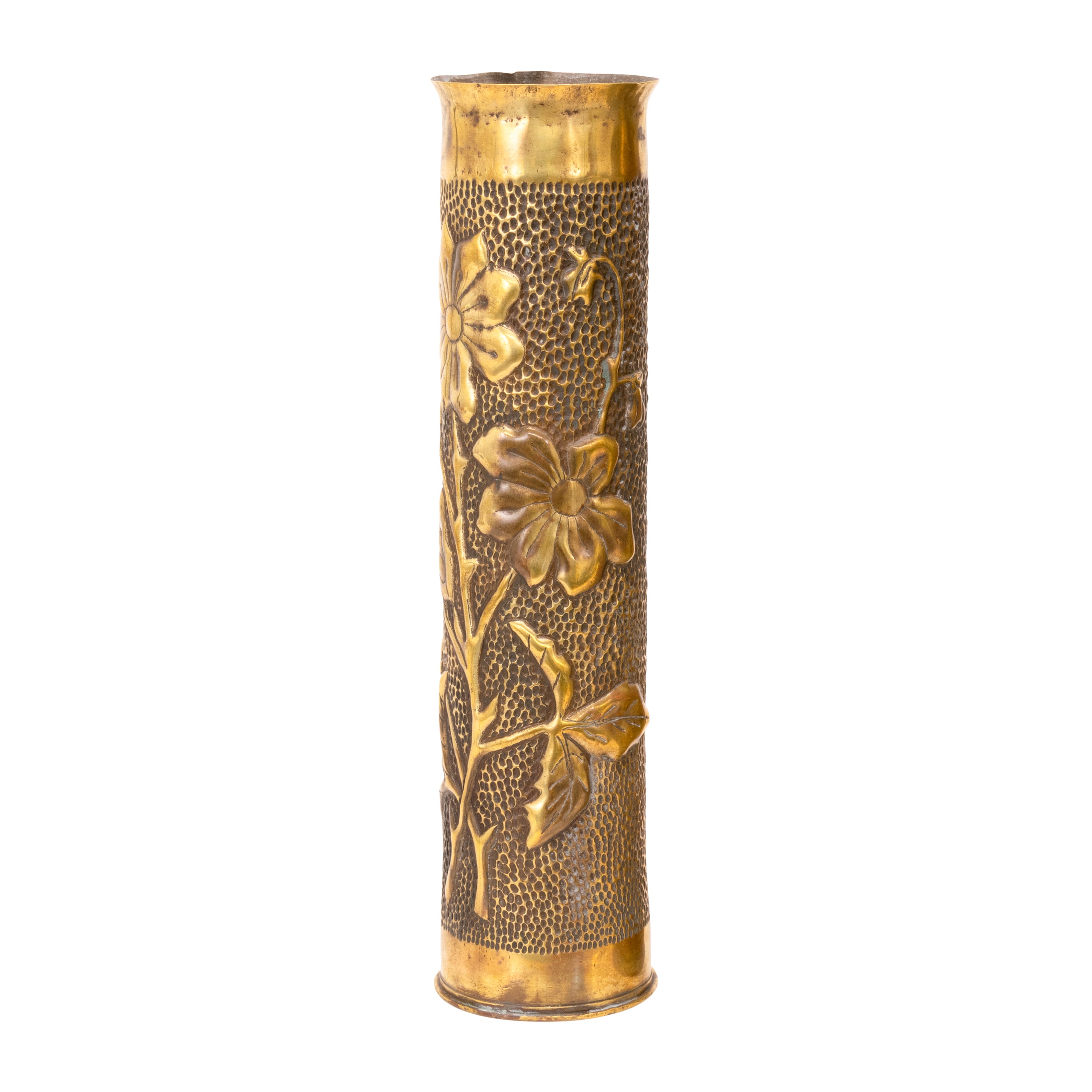 Exceptional Trench Art Vase