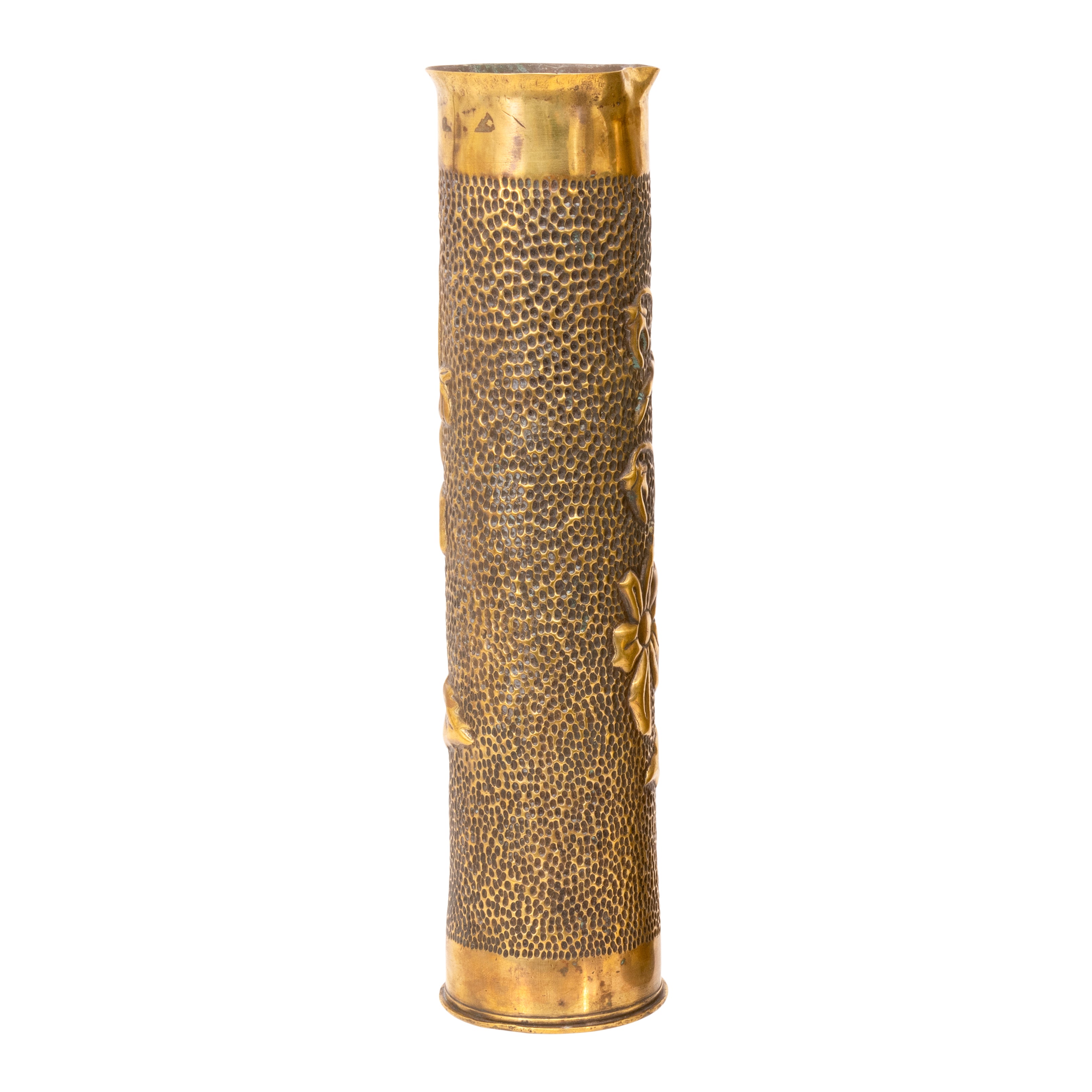 Exceptional Trench Art Vase