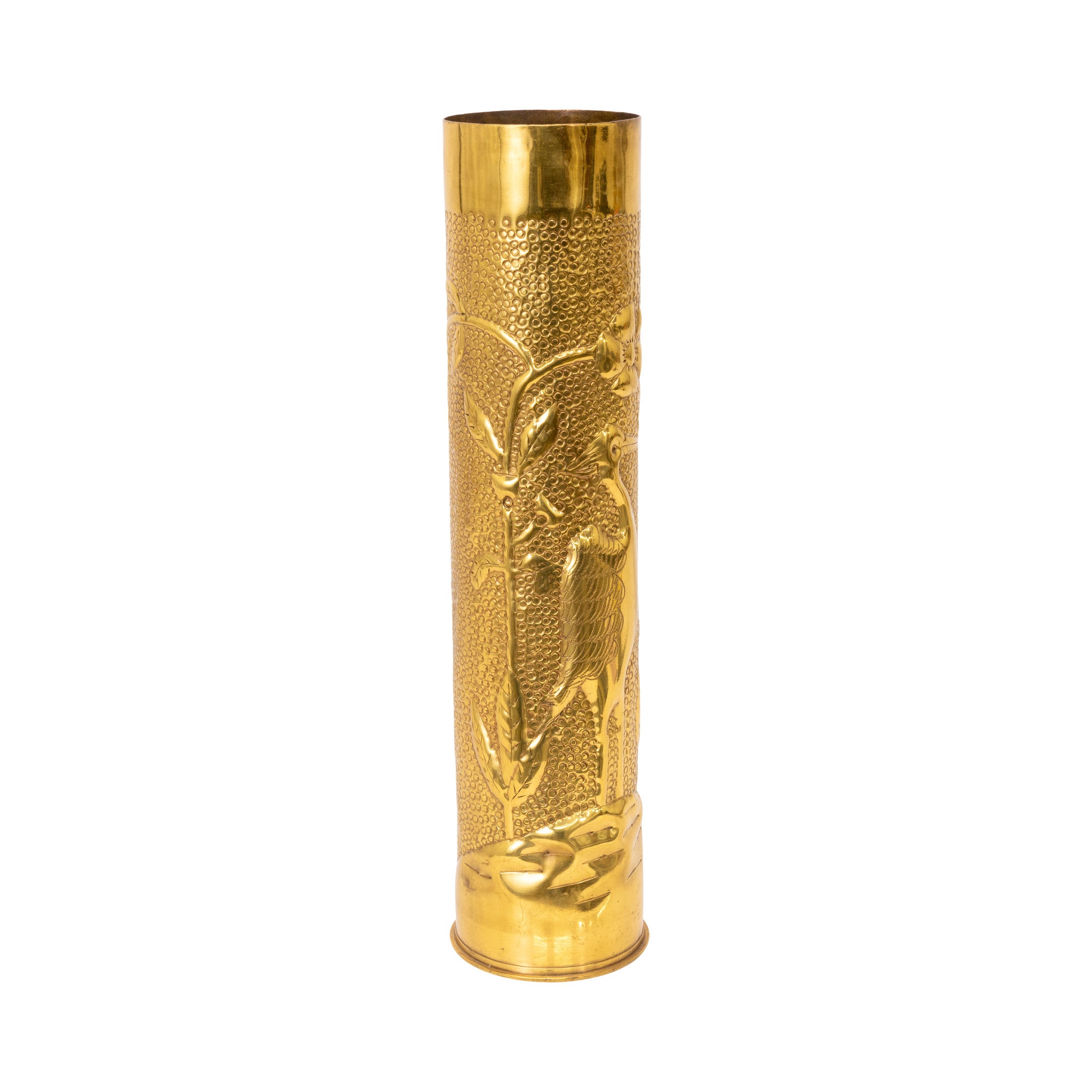 Exceptional Trench Art Vase