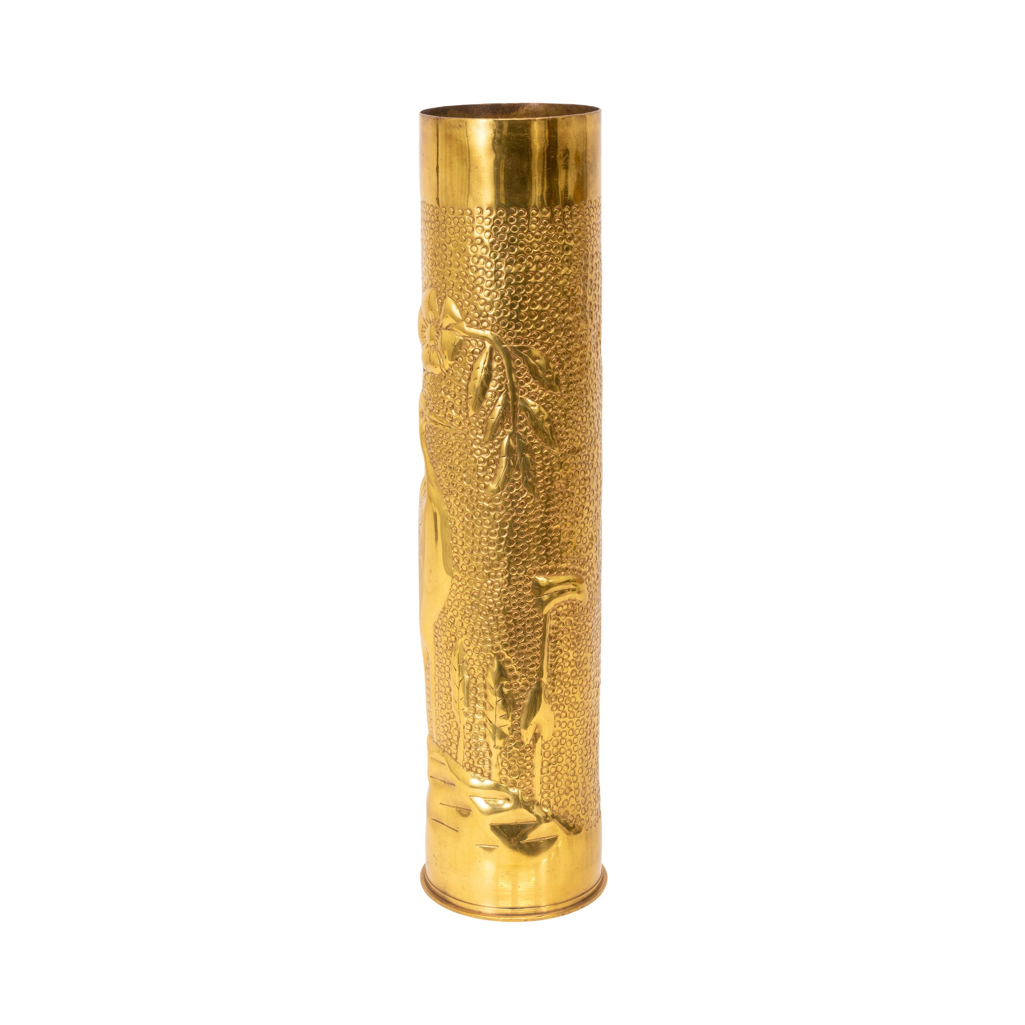 Exceptional Trench Art Vase