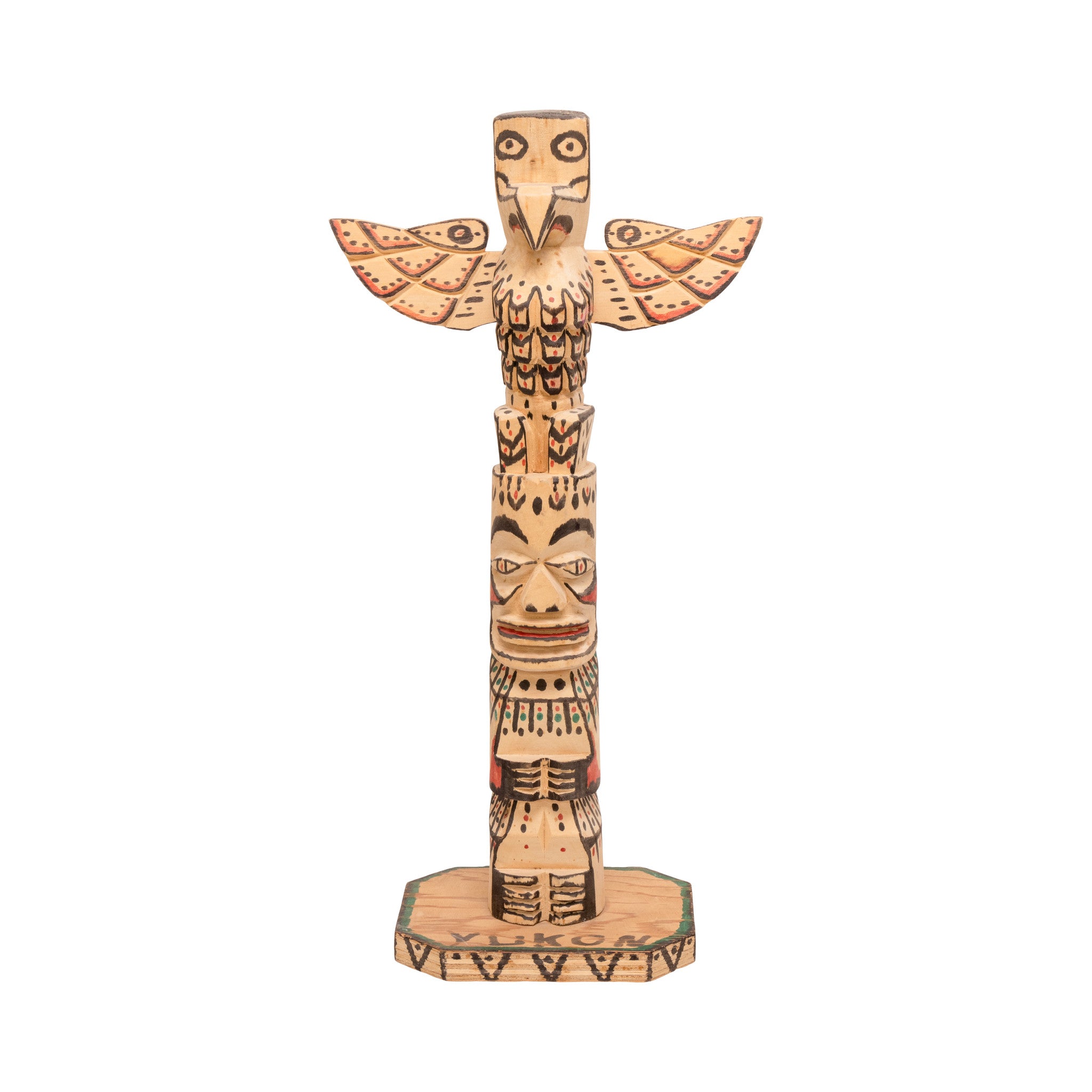 Kwakiutl Yukon Totem by Charlie Dick, Native, Carving, Totem Pole