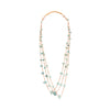 Heishi Triple Strand Turquoise Necklace, Jewelry, Necklace, Native