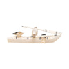 Inuit Walrus Ivory Kayak