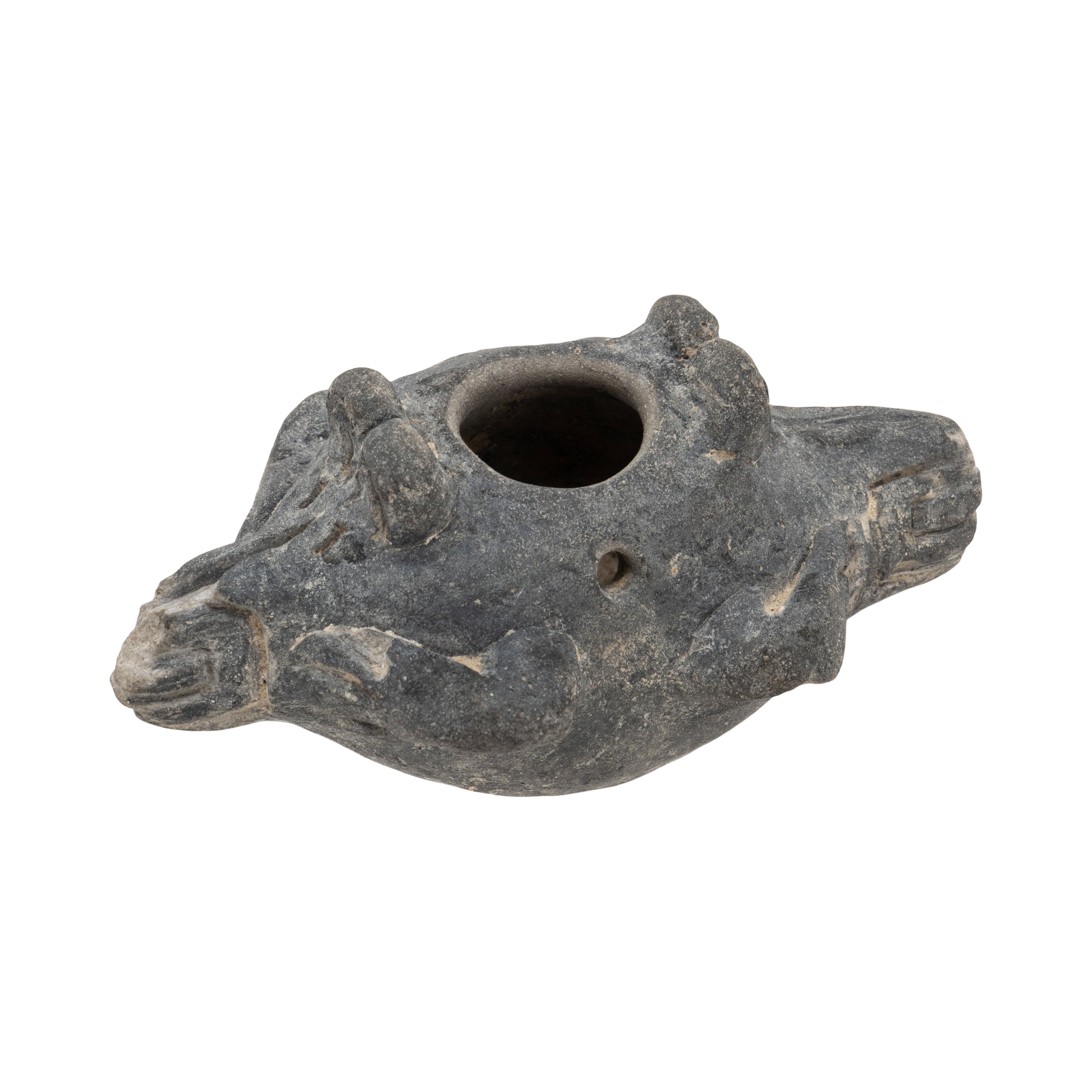 Pre-Columbian Miniature Aztec Pottery Vessel, Native, Pottery, Prehistoric