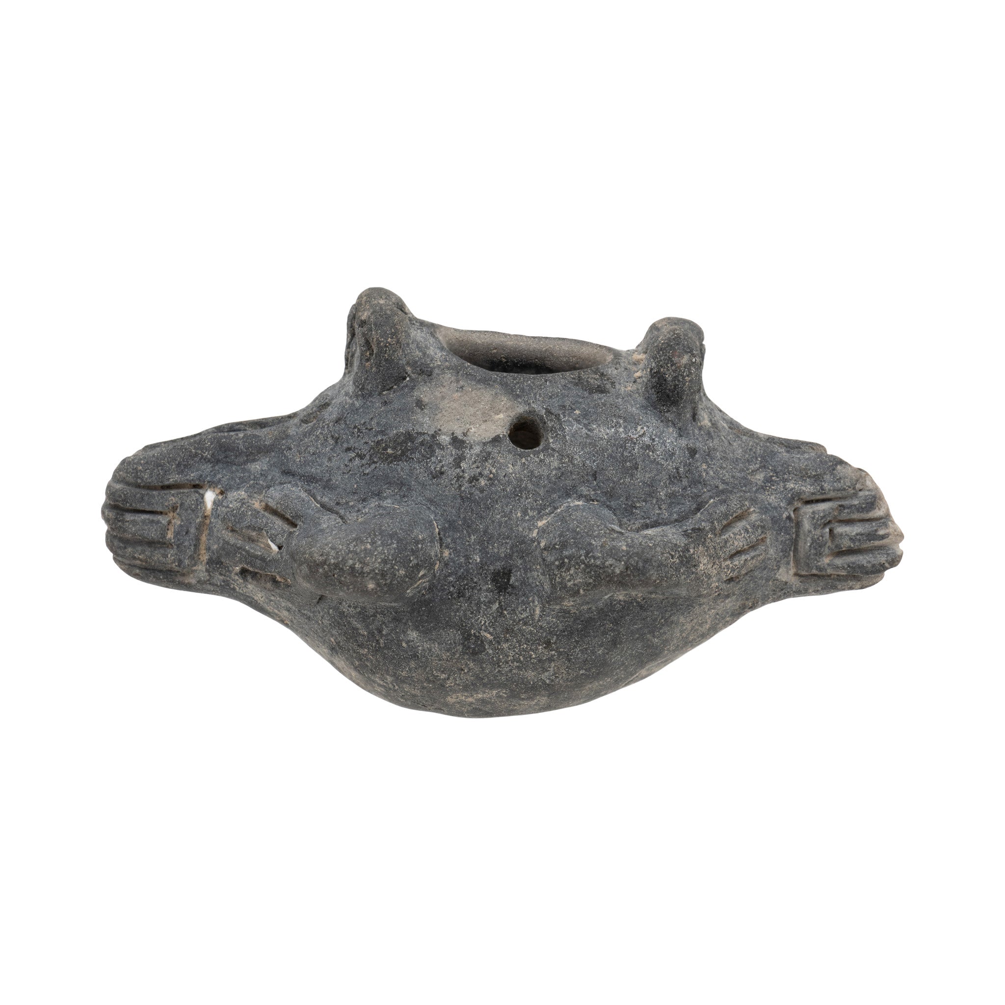 Pre-Columbian Miniature Aztec Pottery Vessel