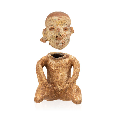 Pre-Columbian Pottery Man, Native, Pottery, Prehistoric