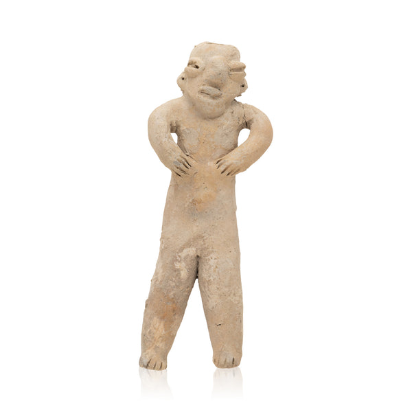 Pre-Columbian Pottery Man, Native, Pottery, Prehistoric