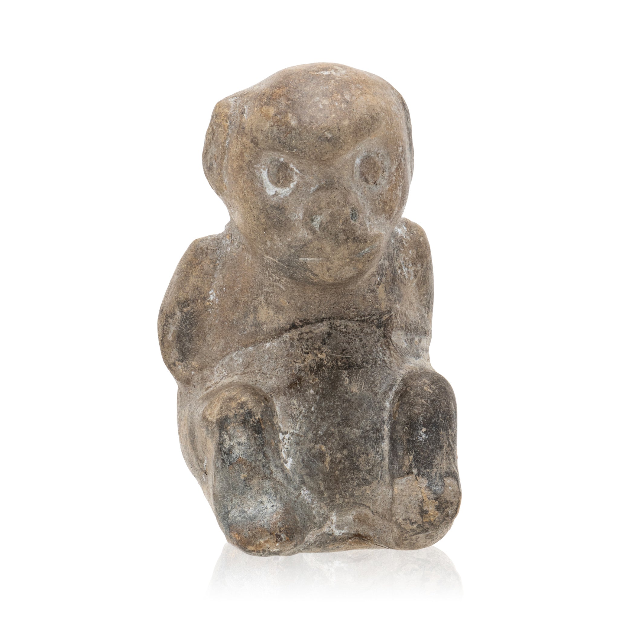 Pre-Columbian Pottery Monkey, Native, Pottery, Prehistoric