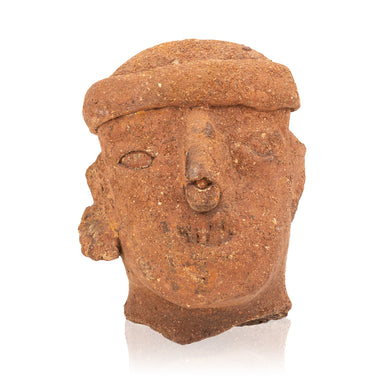Clay Head Figure, Native, Pottery, Prehistoric