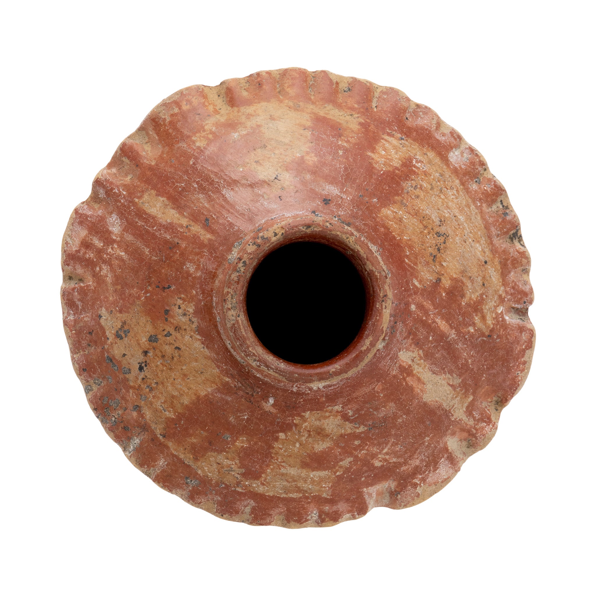 Pre-Columbian Colima Red Ware Cauldron