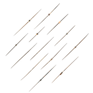 Pre-Columbian Peruvian Cotton Spindles, Native, Pottery, Prehistoric