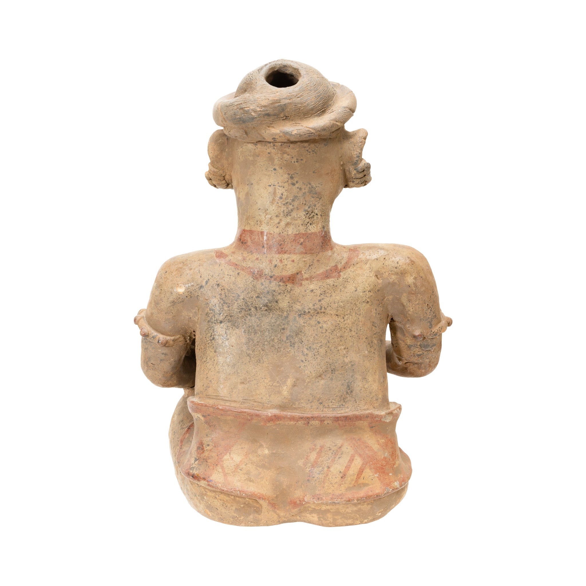 Prehistoric Majested Seated Drummer Figurine