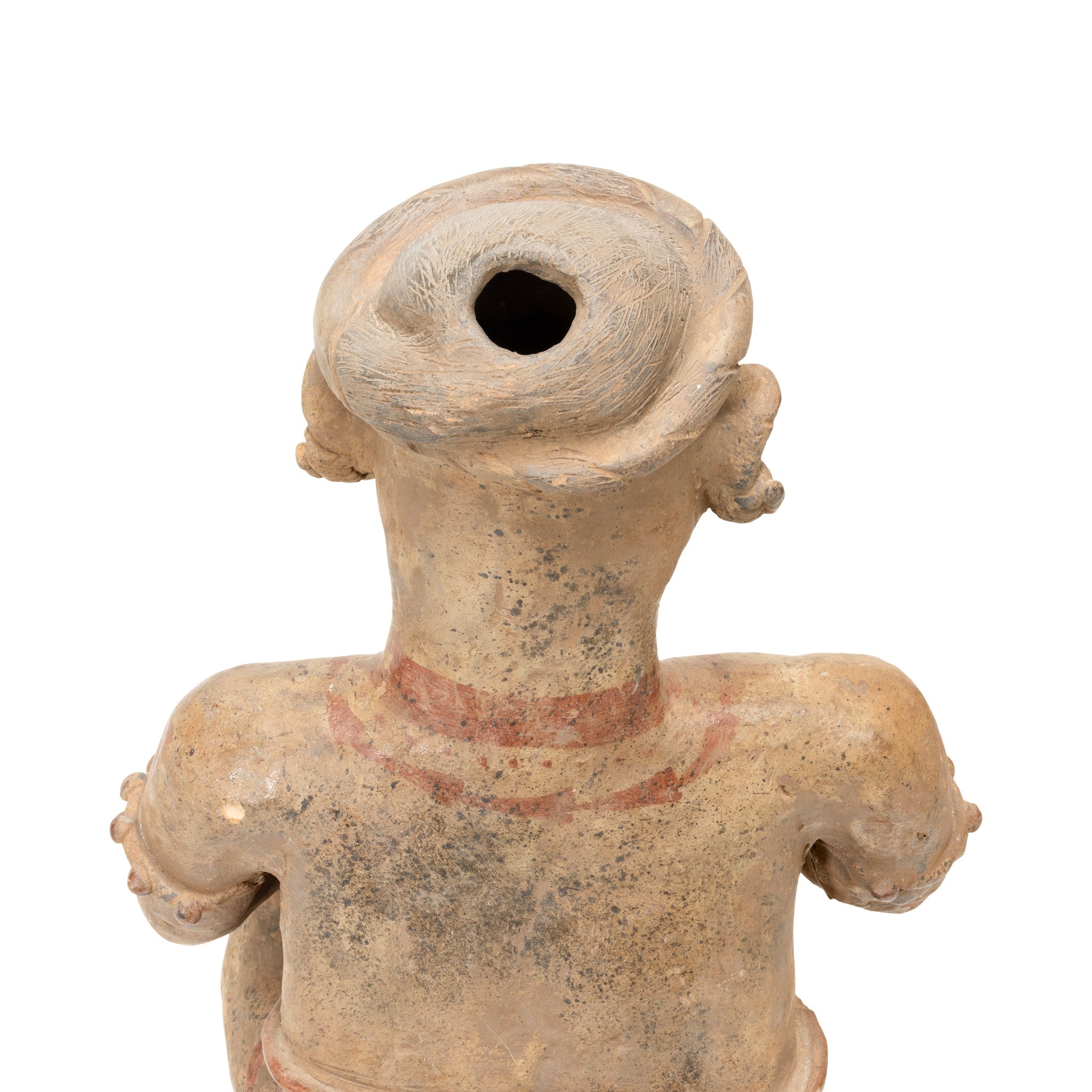 Prehistoric Majested Seated Drummer Figurine