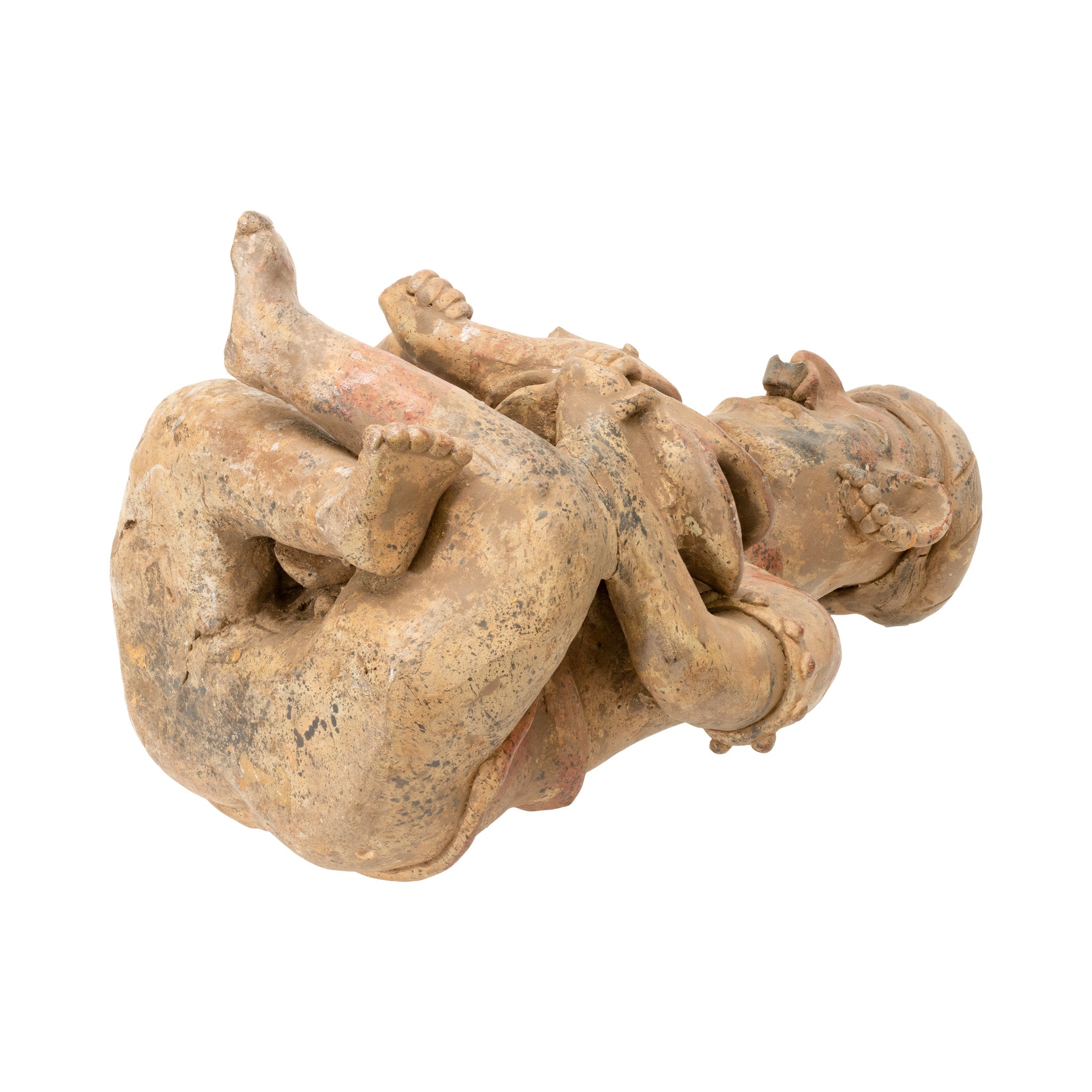 Prehistoric Majested Seated Drummer Figurine