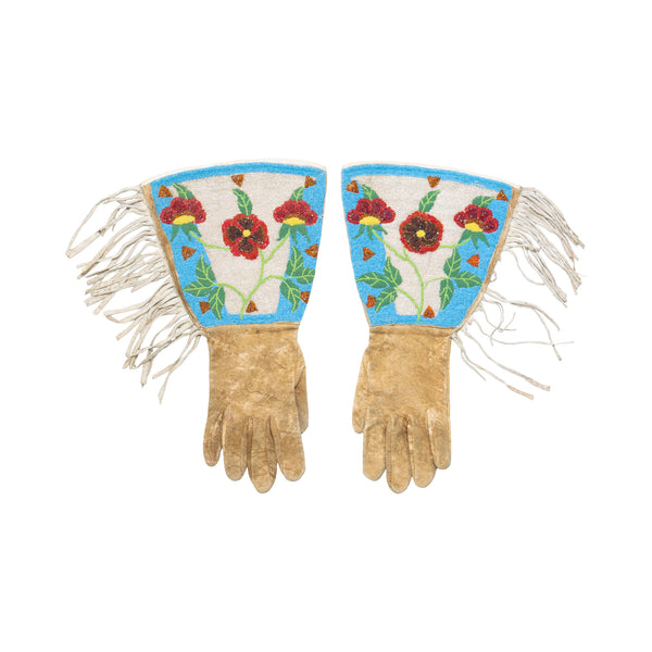 Yakama Gauntlets, Native, Garment, Gauntlets