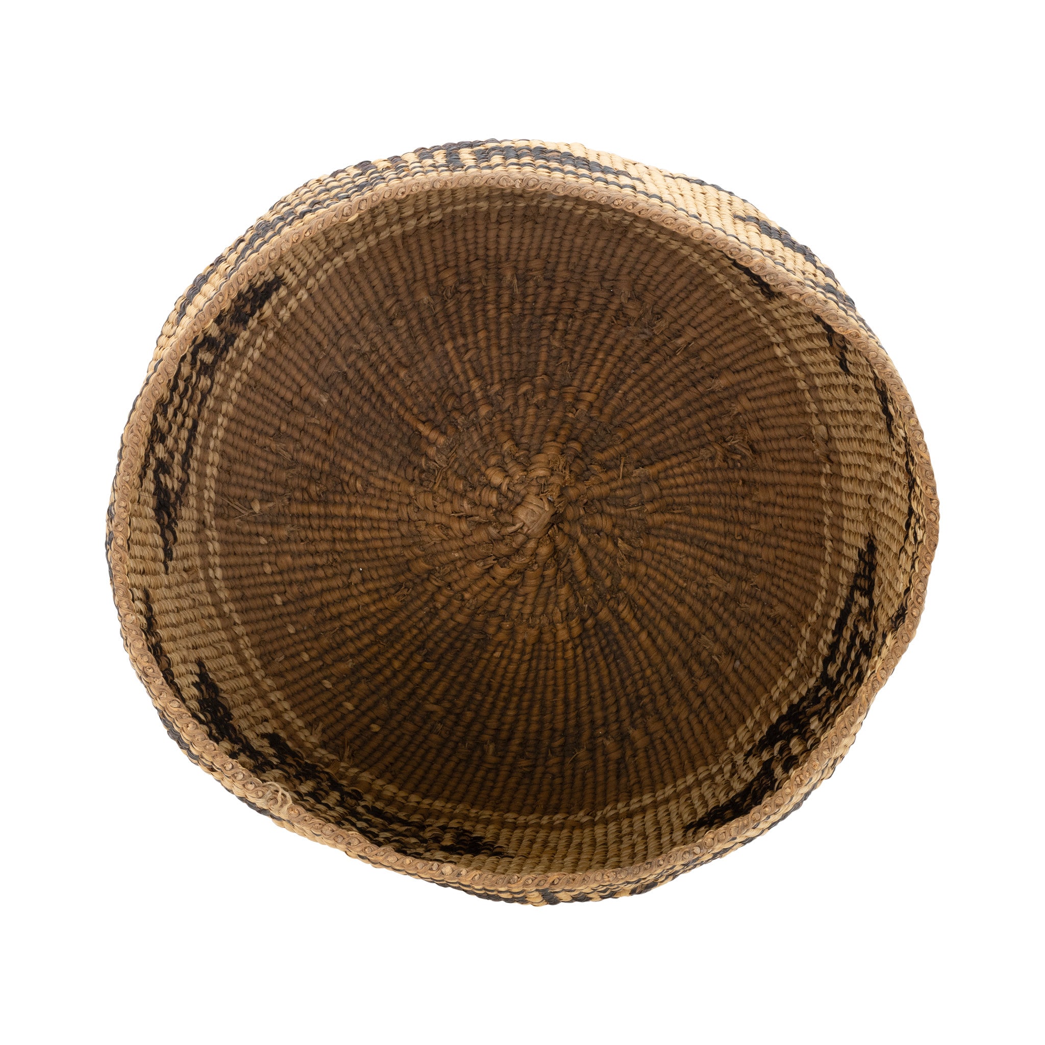 Pit River Basketry Bowl