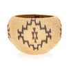 Washoe Basketry Bowl, Native, Basketry, Vertical
