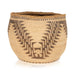 Klamath Basketry Bowl, Native, Basketry, Vertical