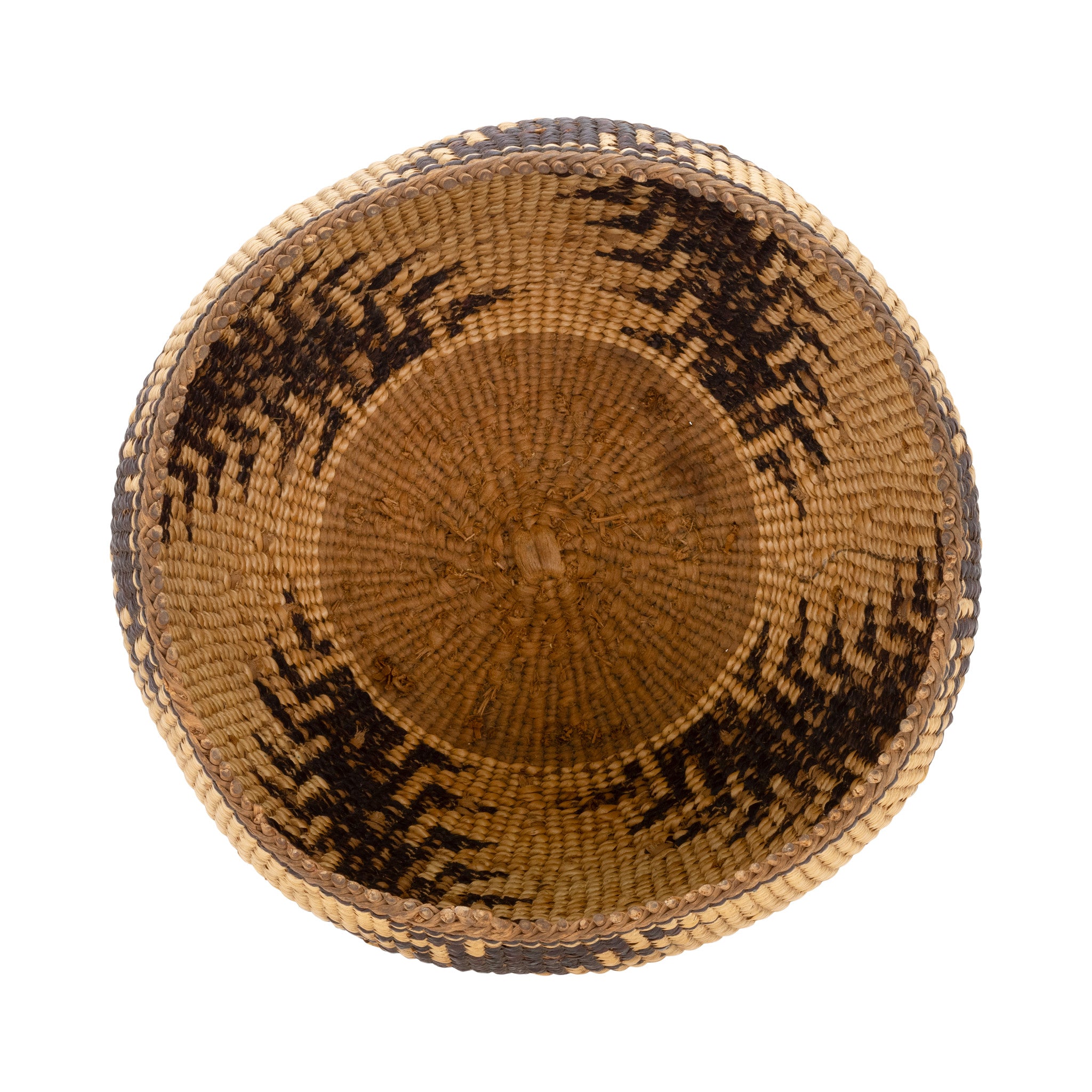 Pit River Basketry Bowl