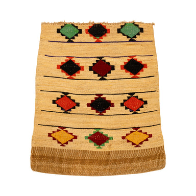 Nez Perce Corn Husk Bag, Native, Basketry, Corn Husk