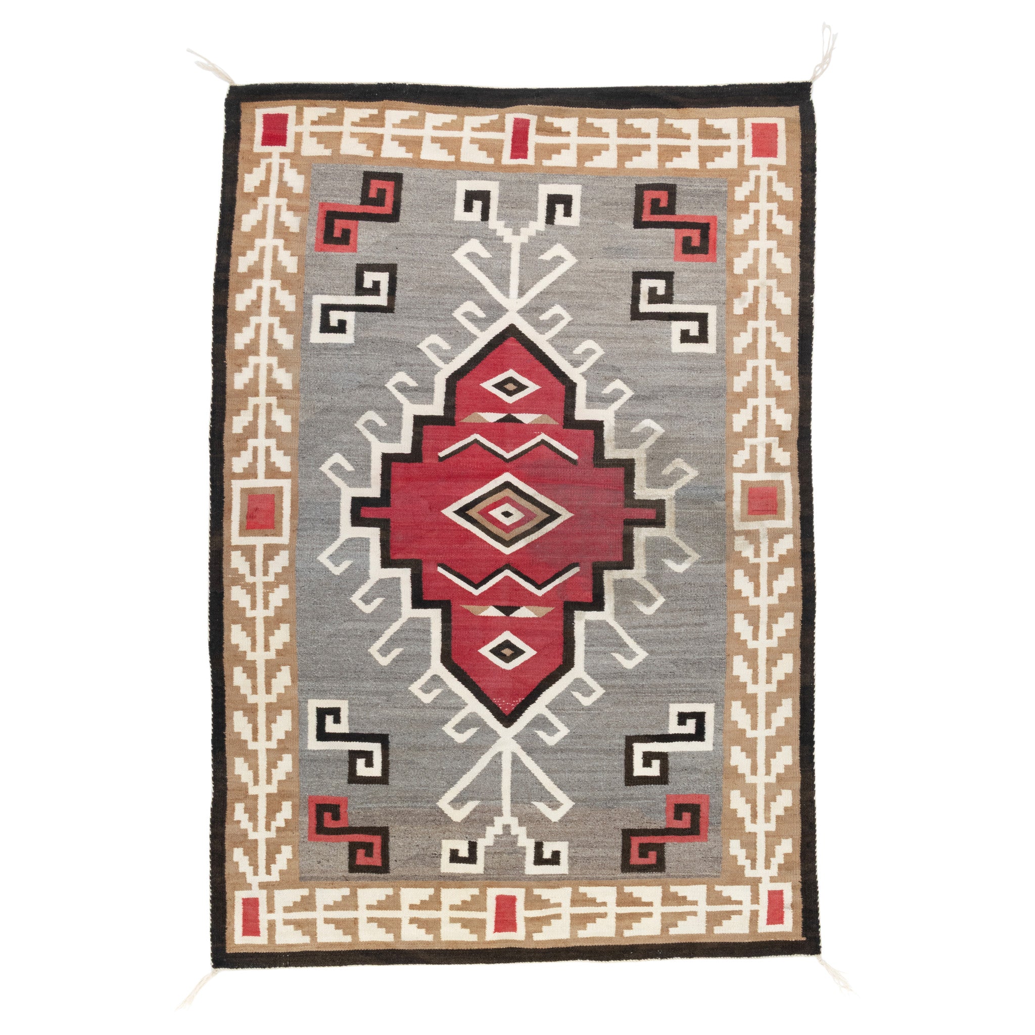 Navajo Crystal Weaving, Native, Weaving, Floor Rug