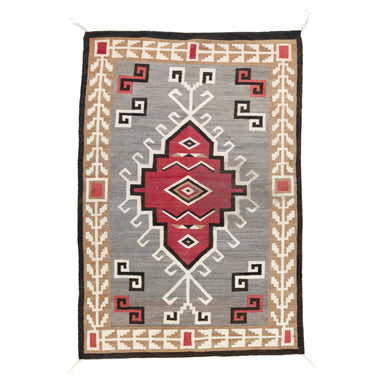 Navajo Crystal Weaving, Native, Weaving, Floor Rug
