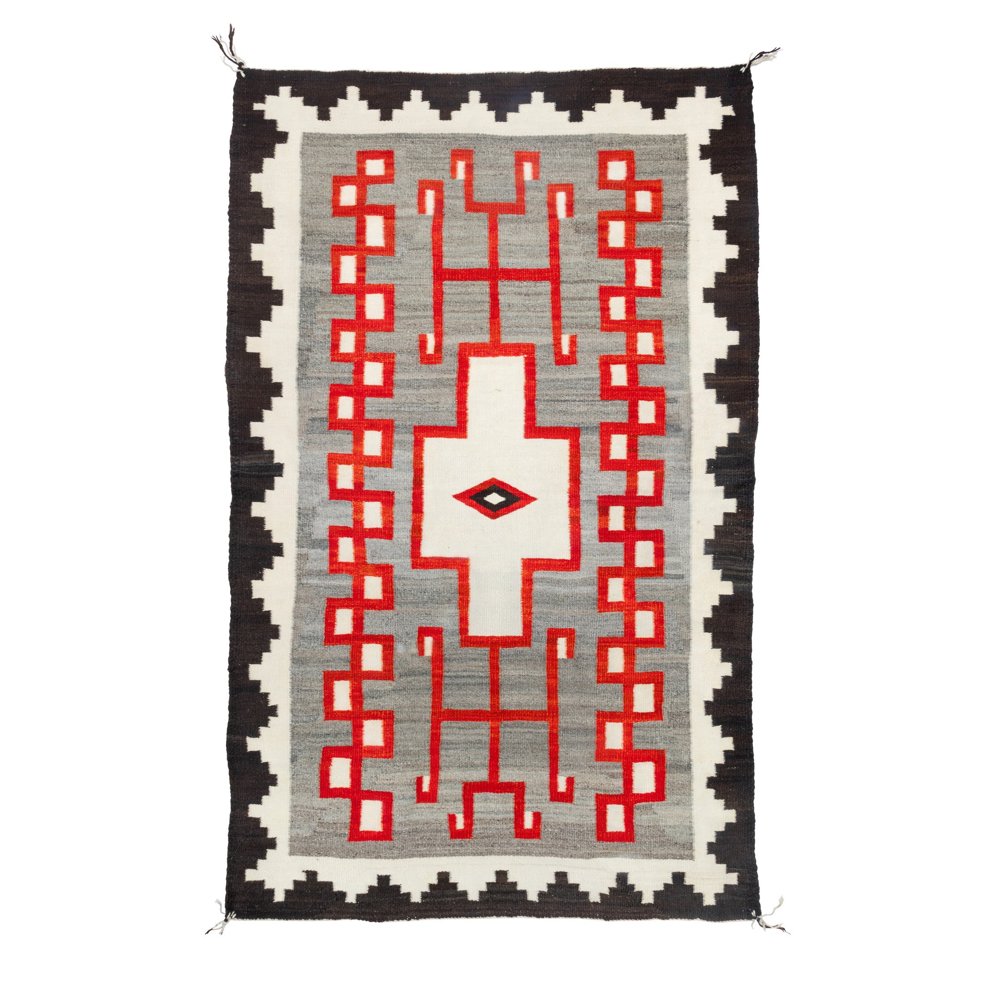 Navajo Crystal Weaving, Native, Weaving, Floor Rug