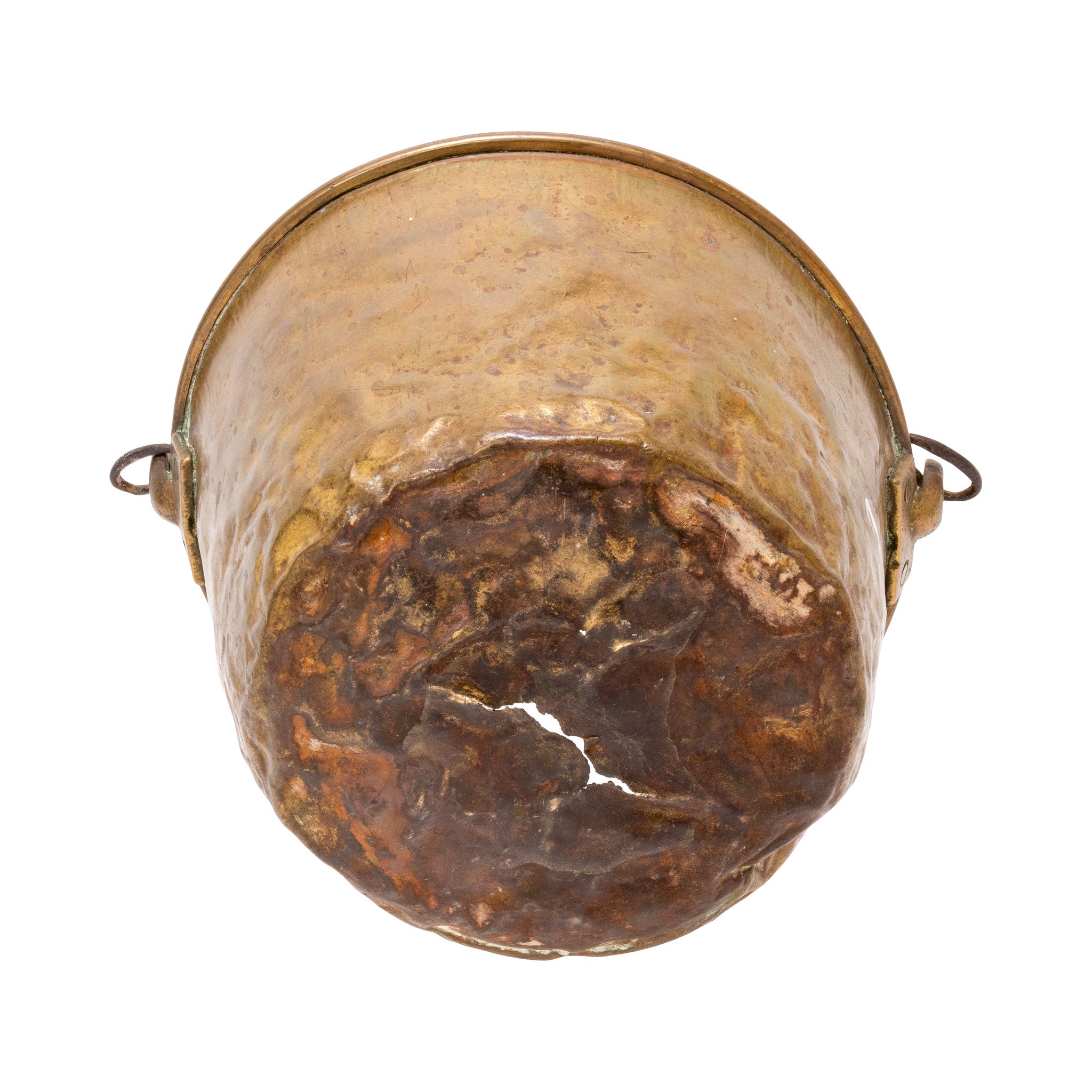 Fur Trade Era Brass Kettle