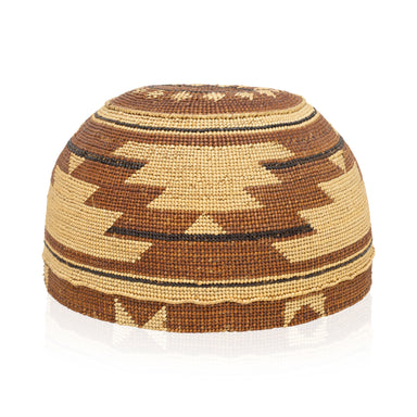 Hupa/Yurok Hat Basket, Native, Basketry, Hat
