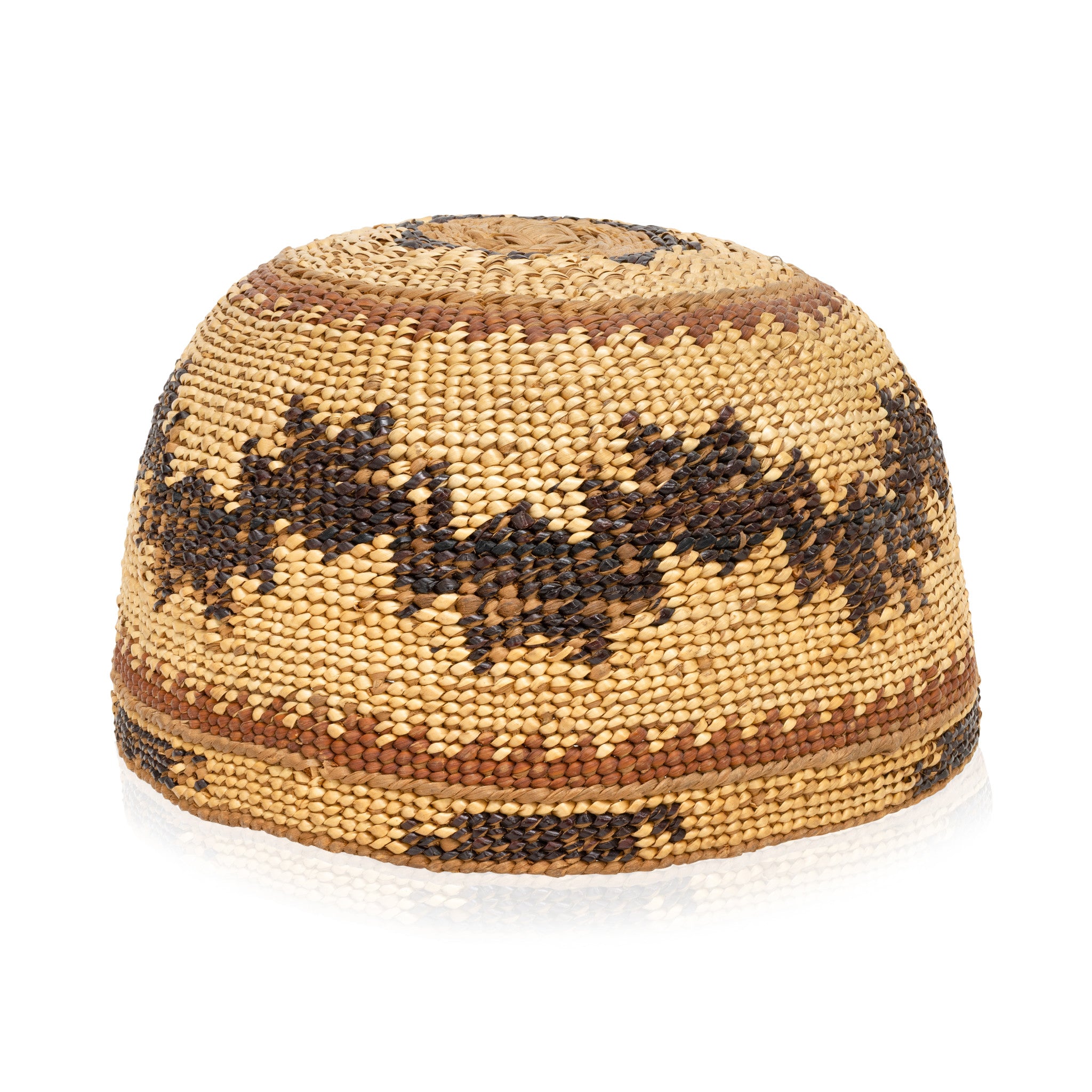 Hupa/Yurok Hat Basket, Native, Basketry, Hat