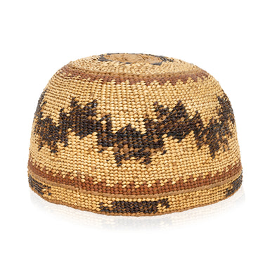 Hupa/Yurok Hat Basket, Native, Basketry, Hat