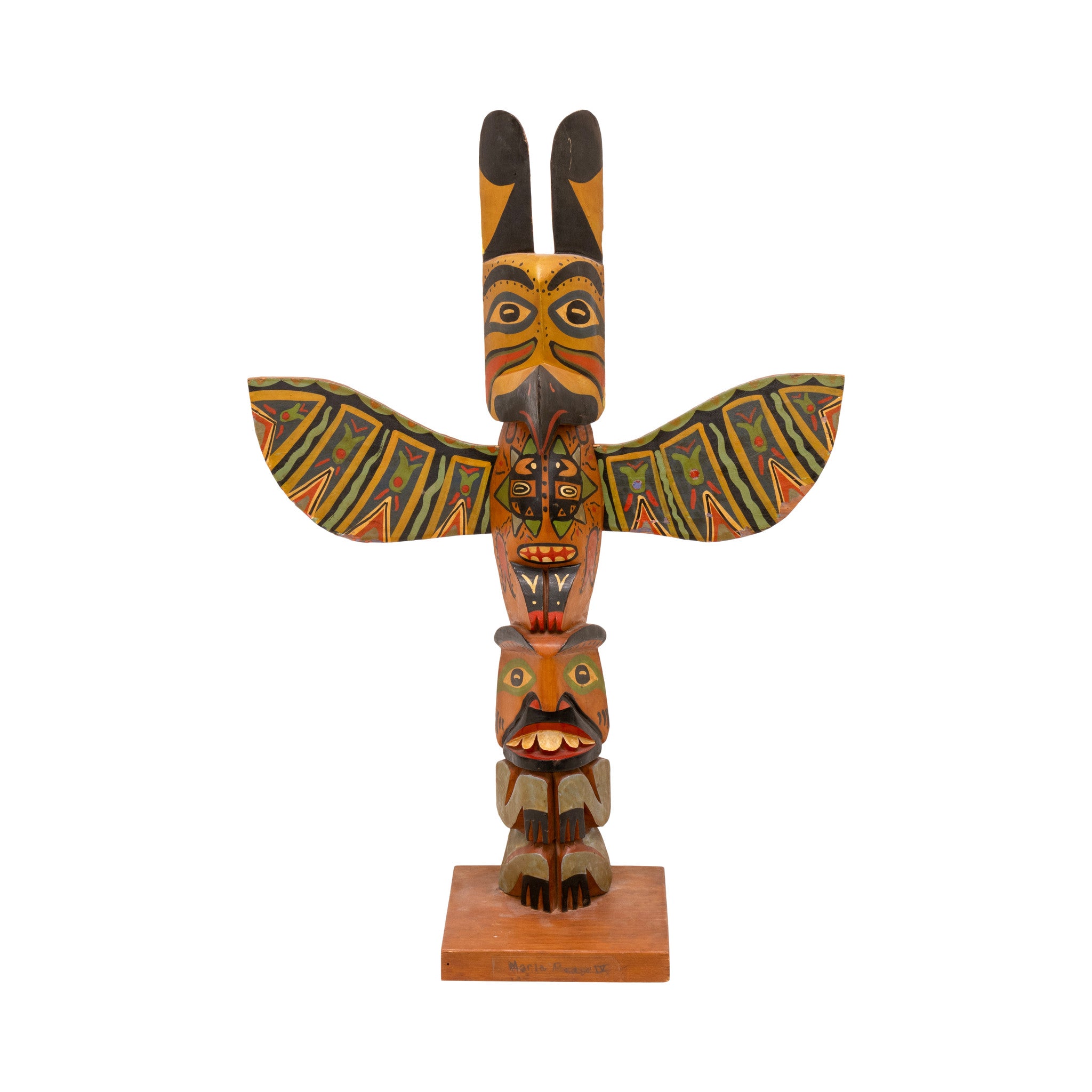 Tlingit Totem, Native, Carving, Totem Pole