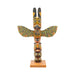 Salish Totem by the White Eagle Family, Native, Carving, Totem Pole