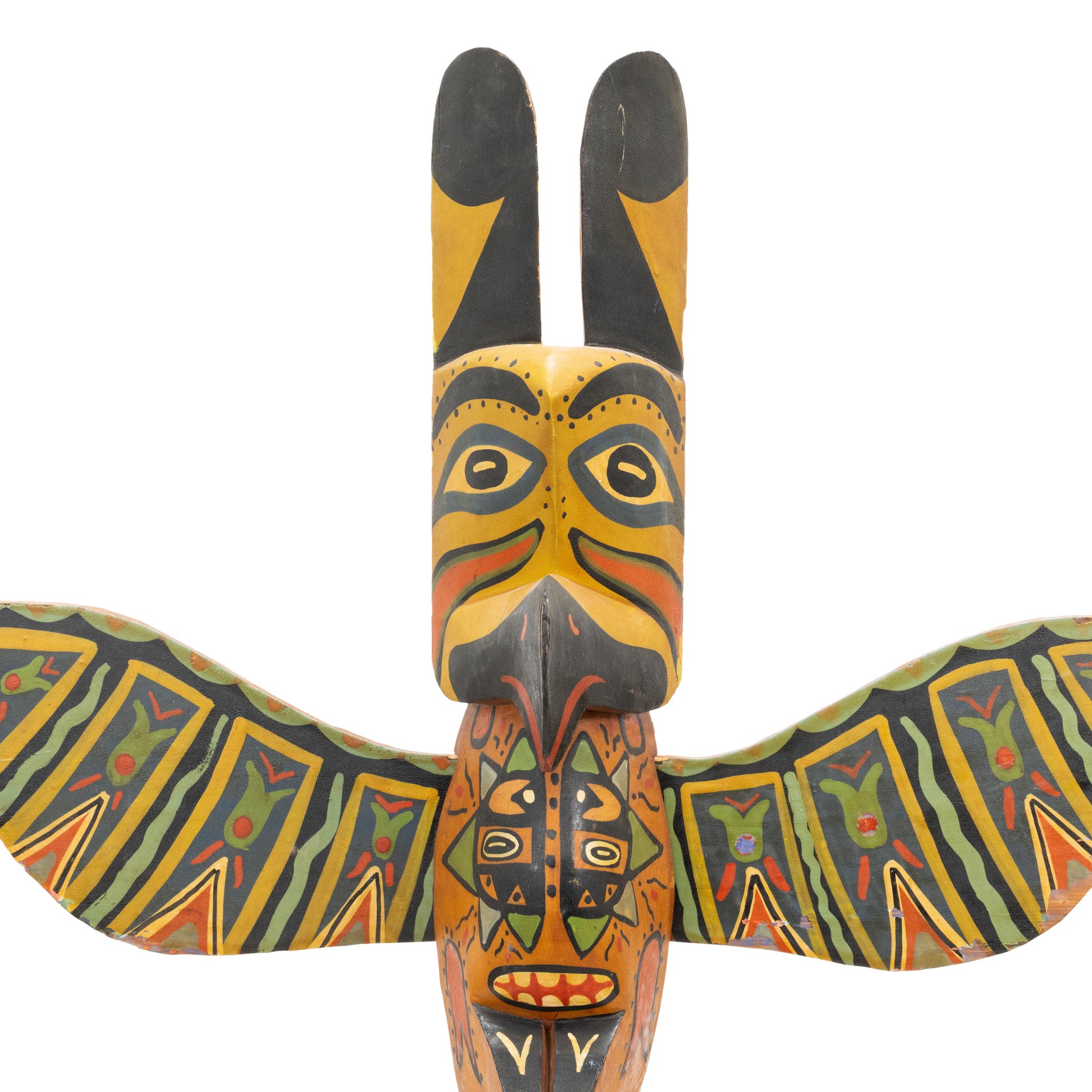 Coast Salish Totem Pole