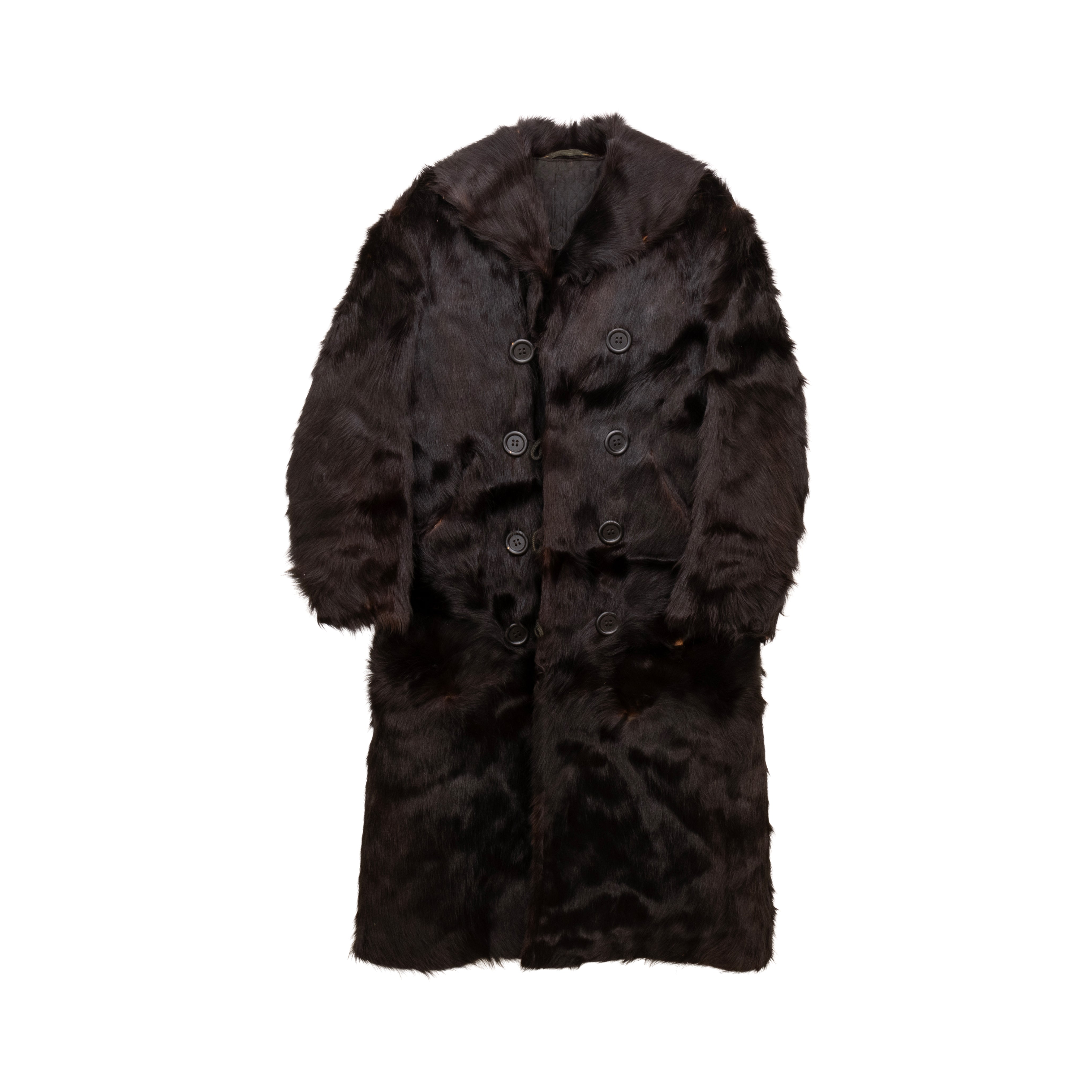 Frontiersman's Bear Skin Hunting Coat, Western, Garment, Other