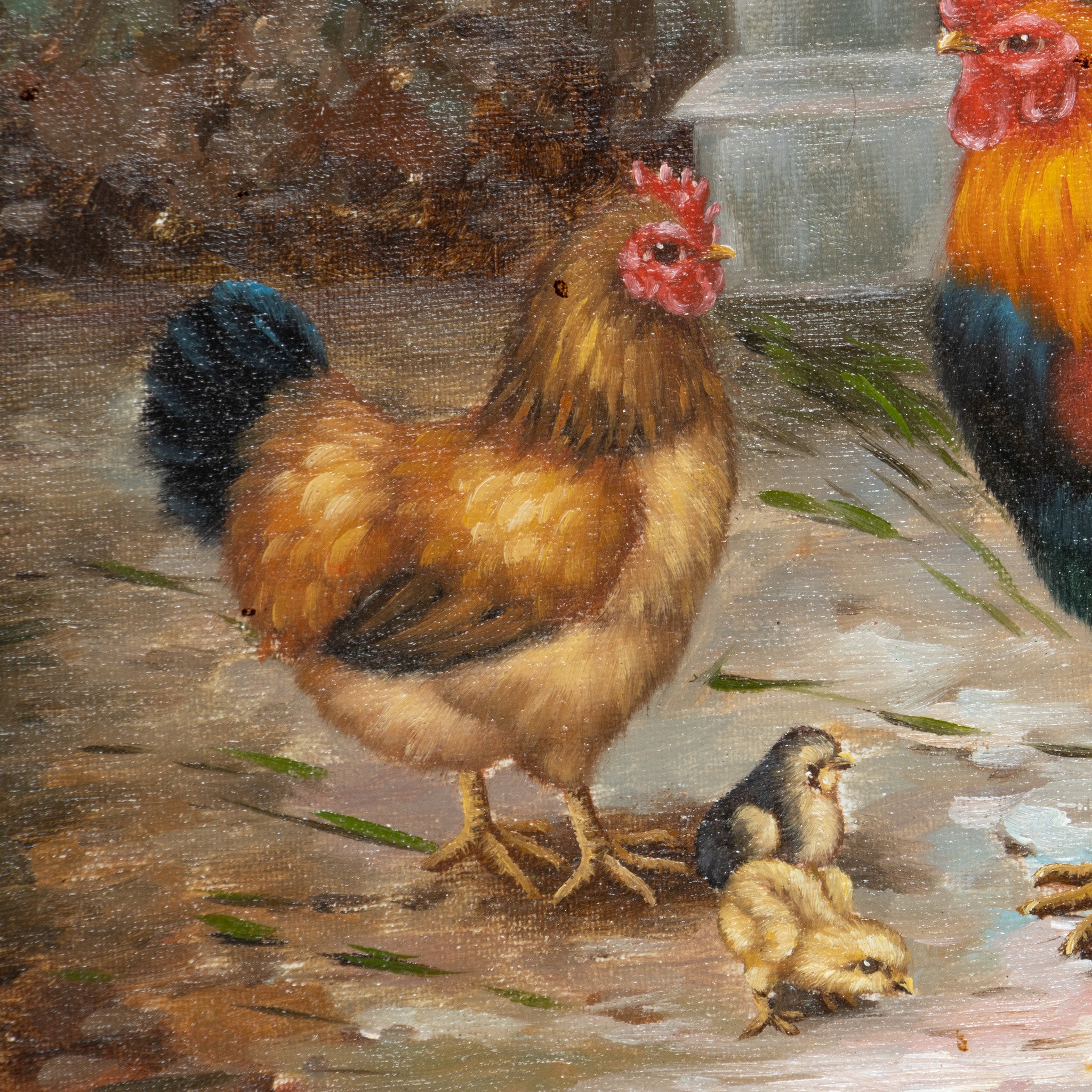 Rooster Painting