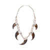 Bear Claw and Sterling Choker, Jewelry, Necklace, Native