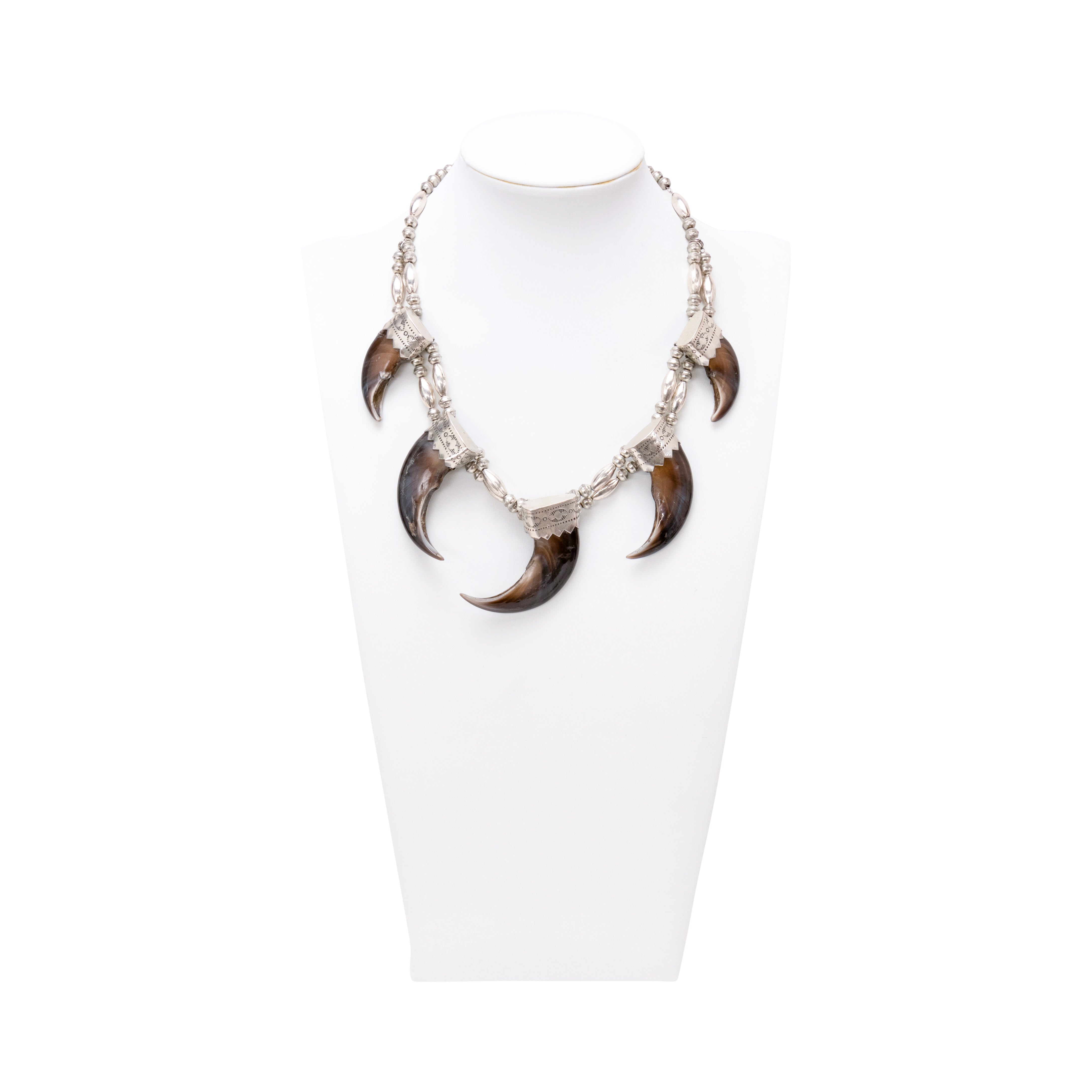 Bear Claw and Sterling Choker