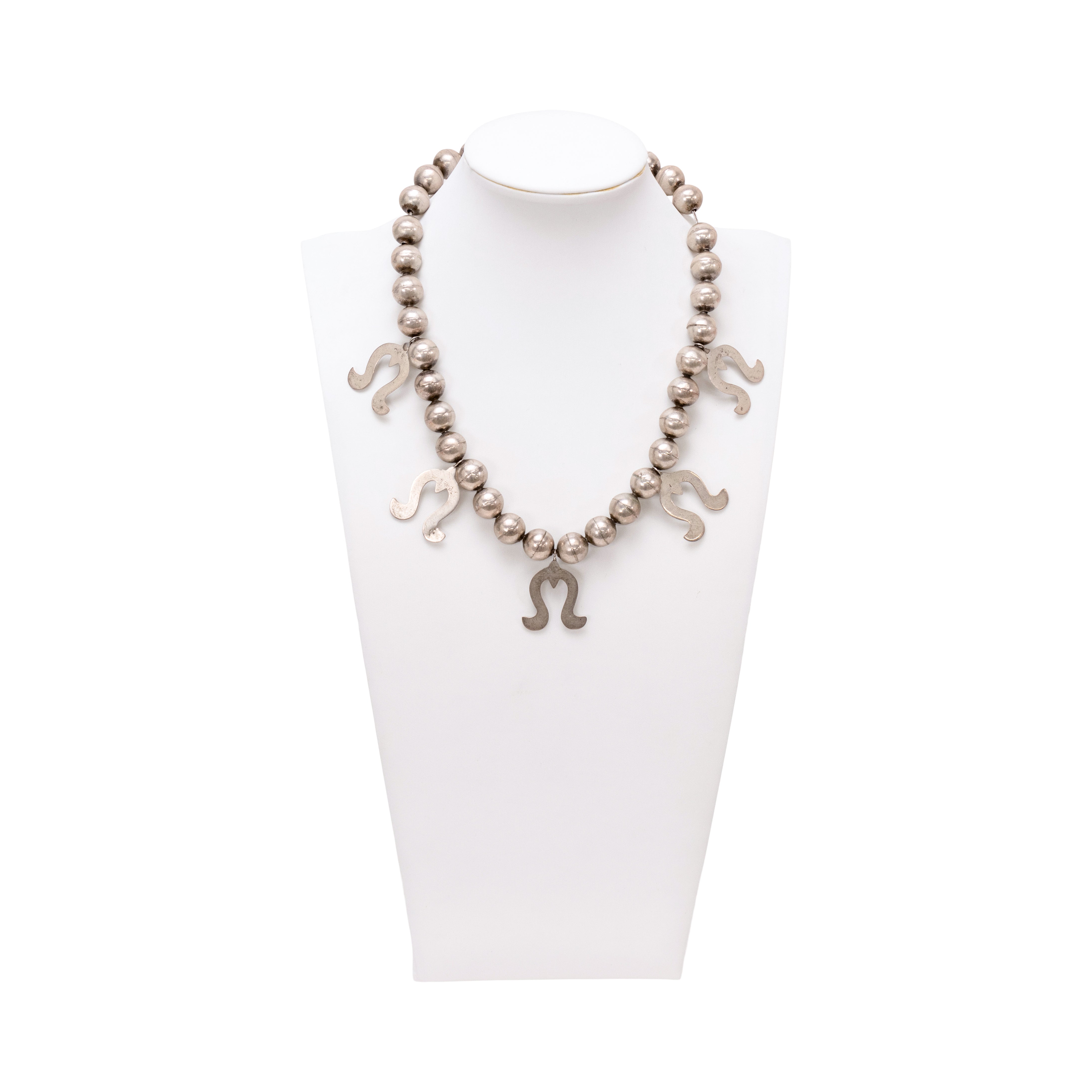 Sterling Sand Cast Necklace